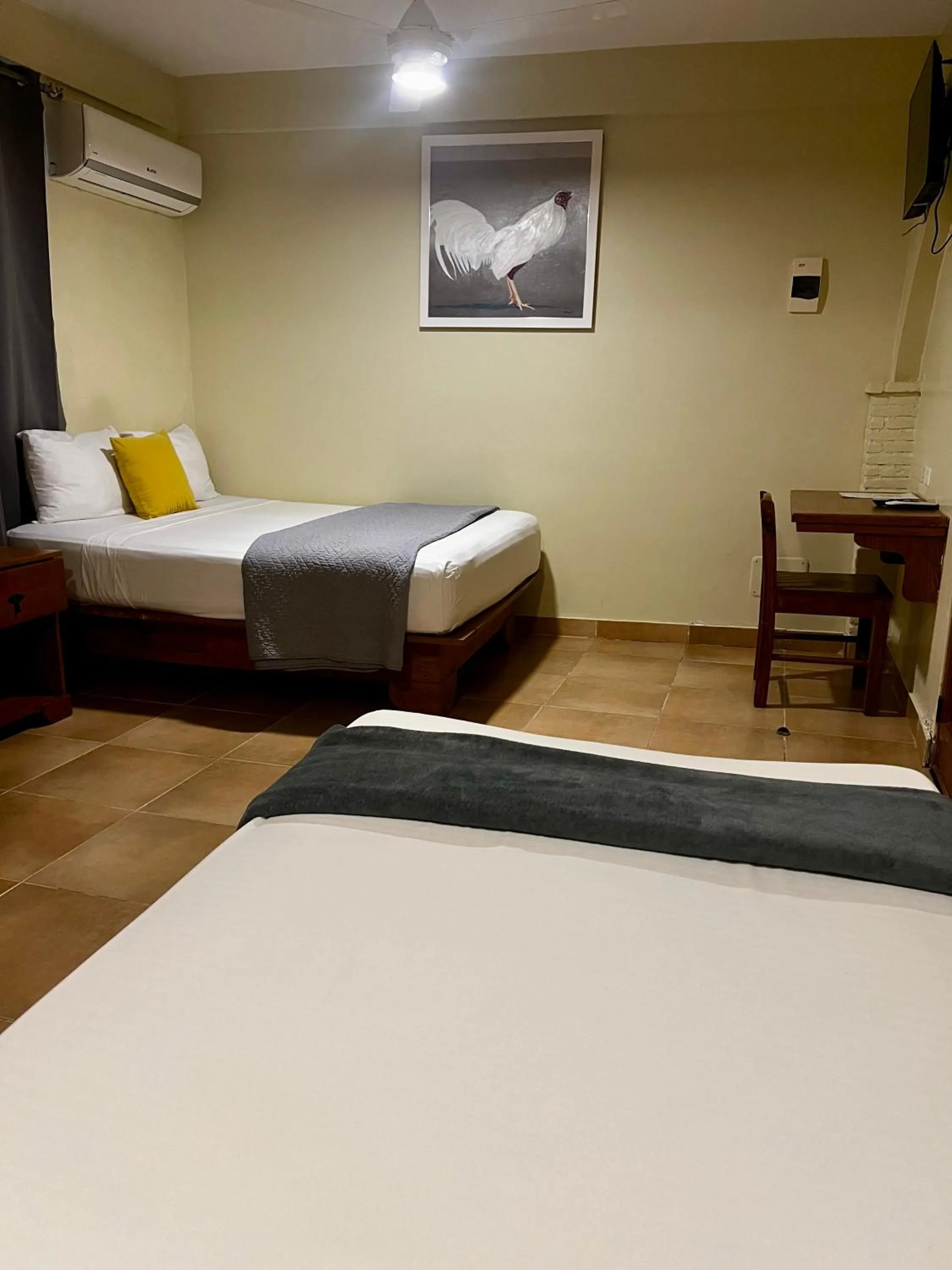 Bed in Hotel Yamilí