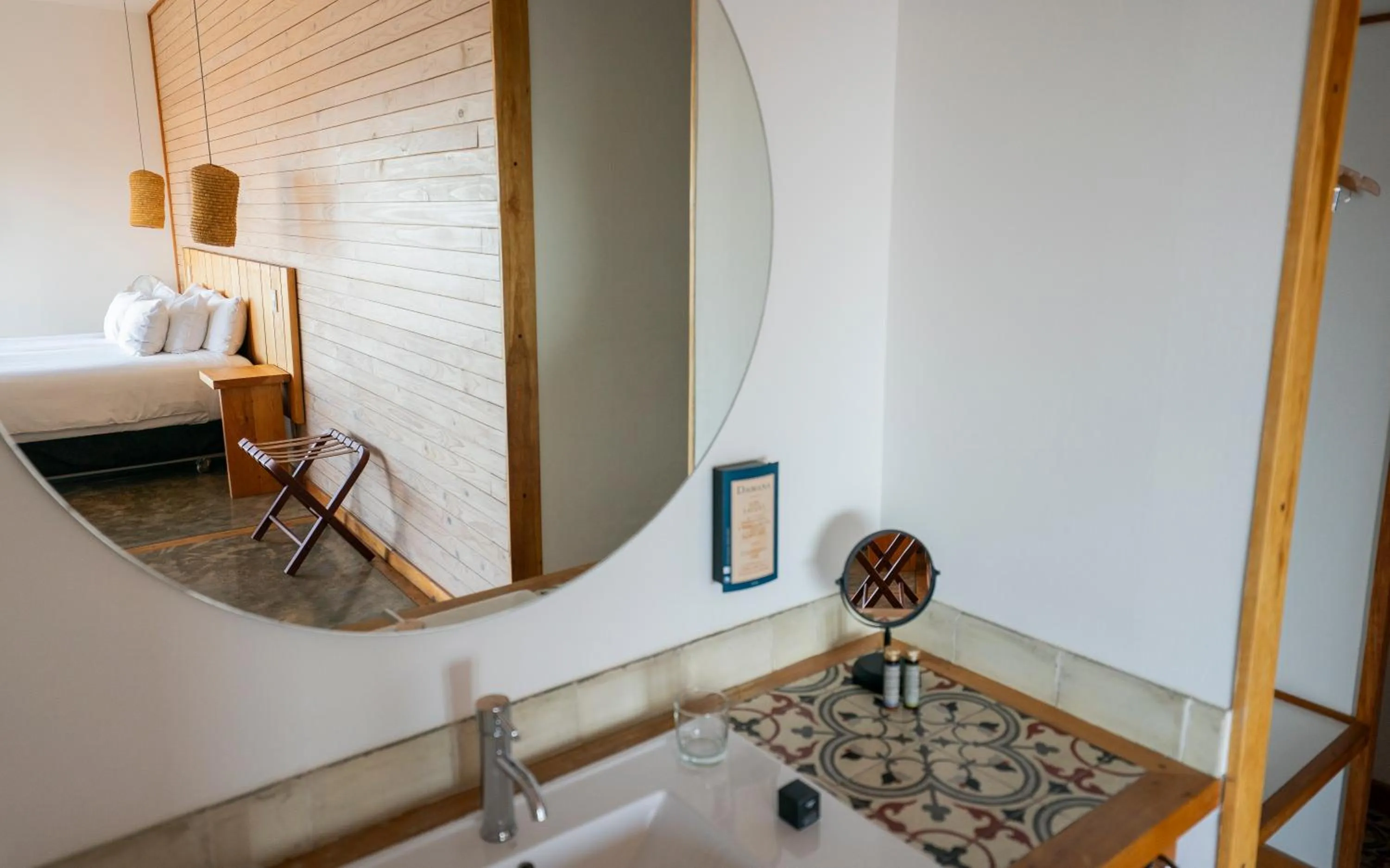 Bed in Hotel Simple Patagonia