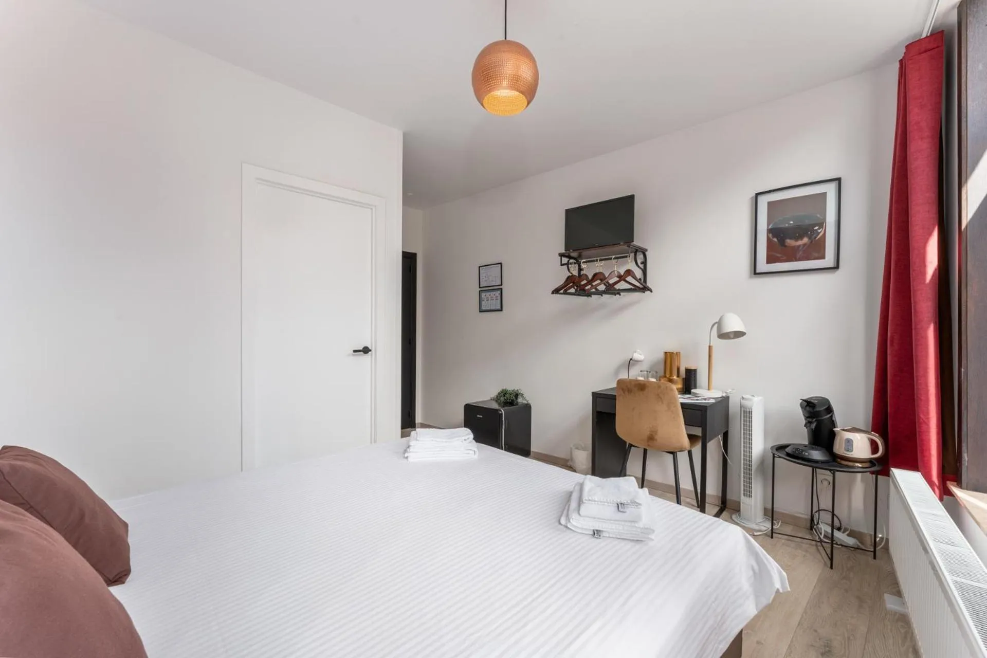 TV and multimedia, Bed in The Chocolate Suites