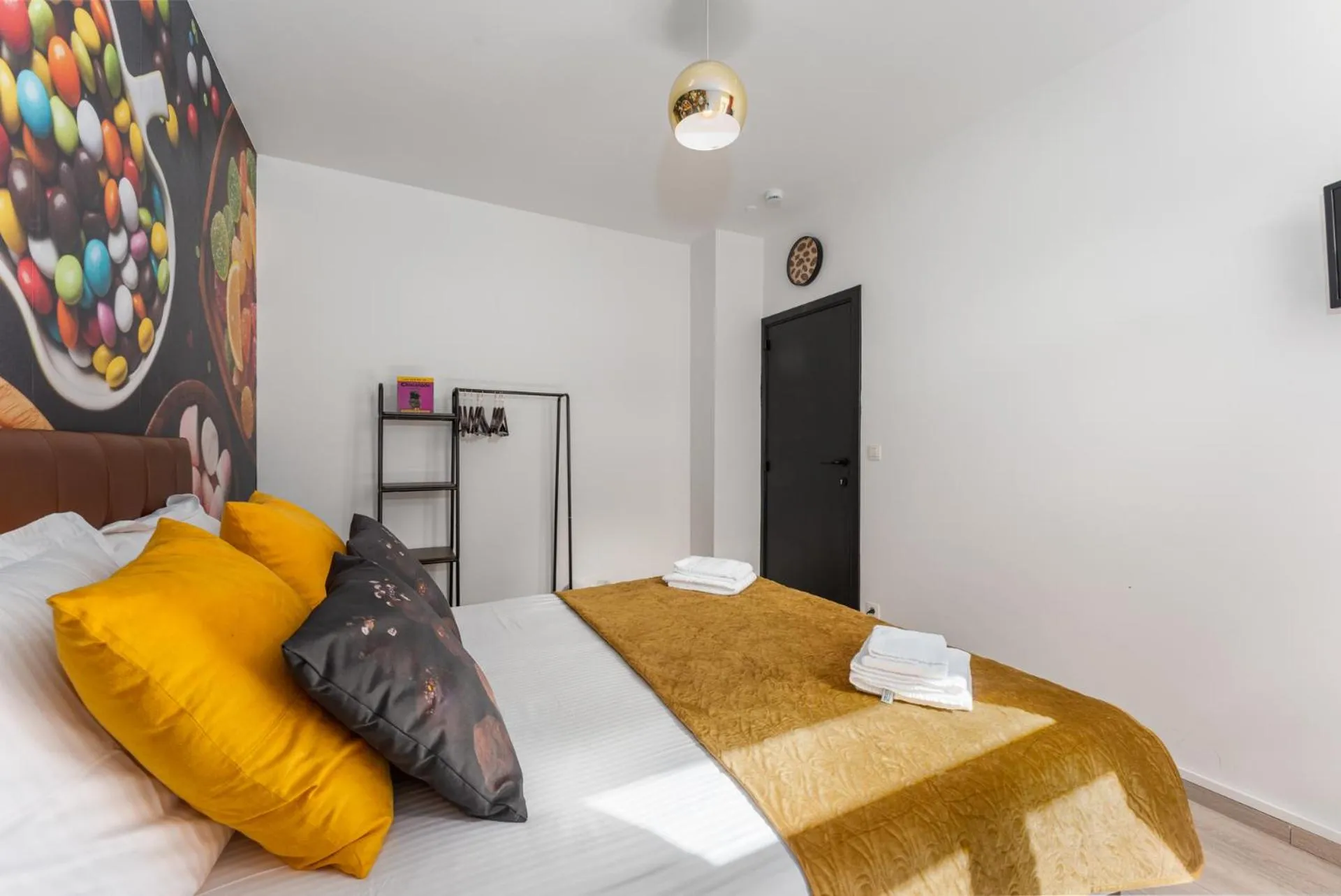 Photo of the whole room, Bed in The Chocolate Suites