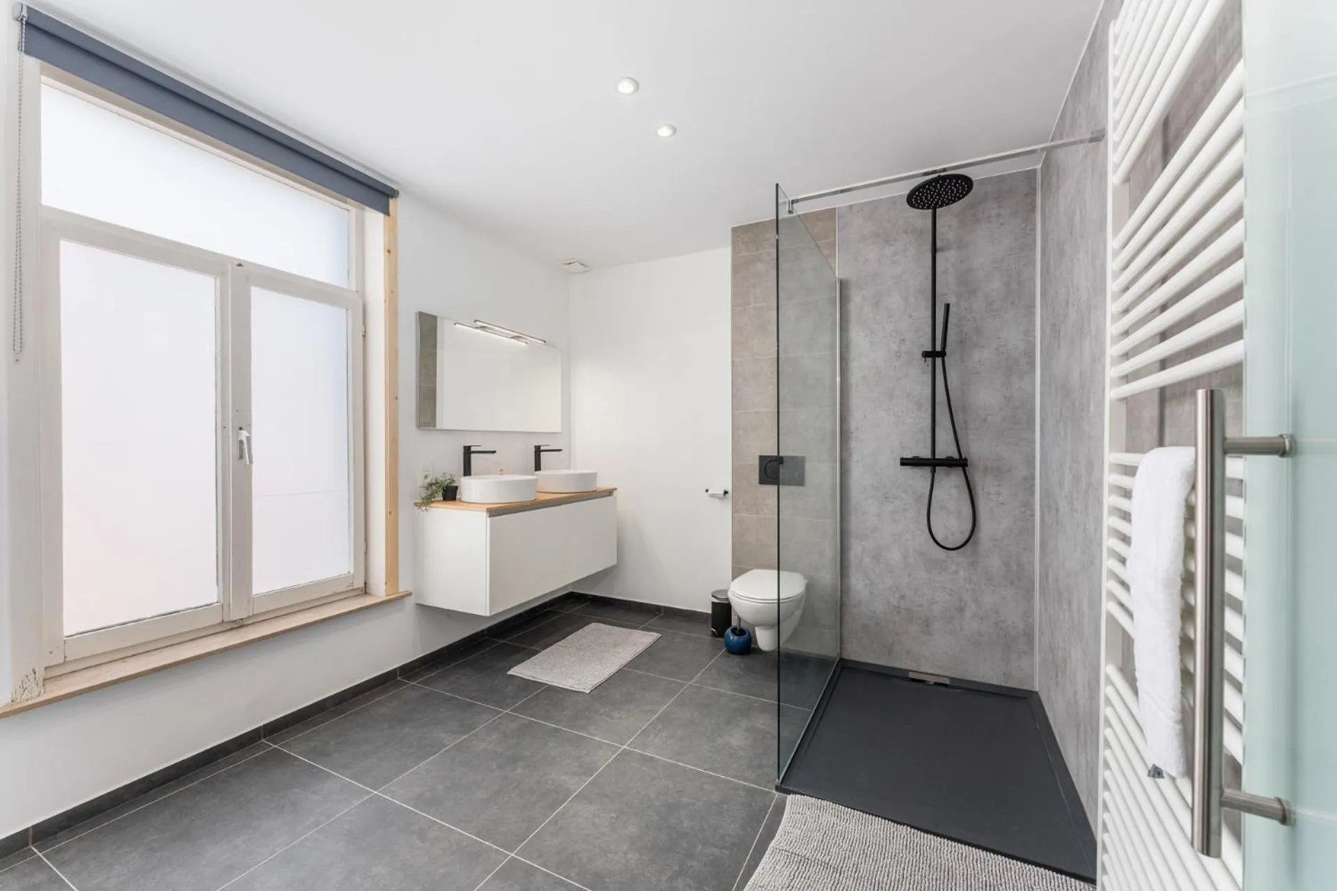 Shower in The Chocolate Suites