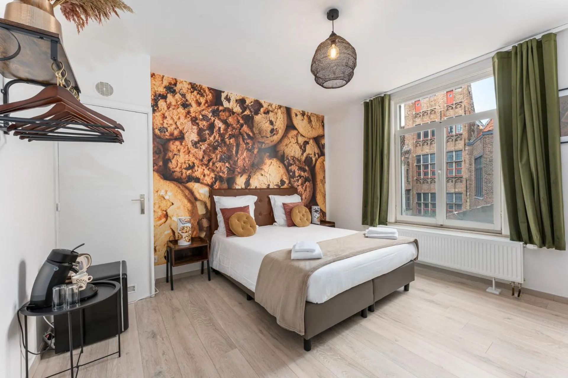 Bed in The Chocolate Suites