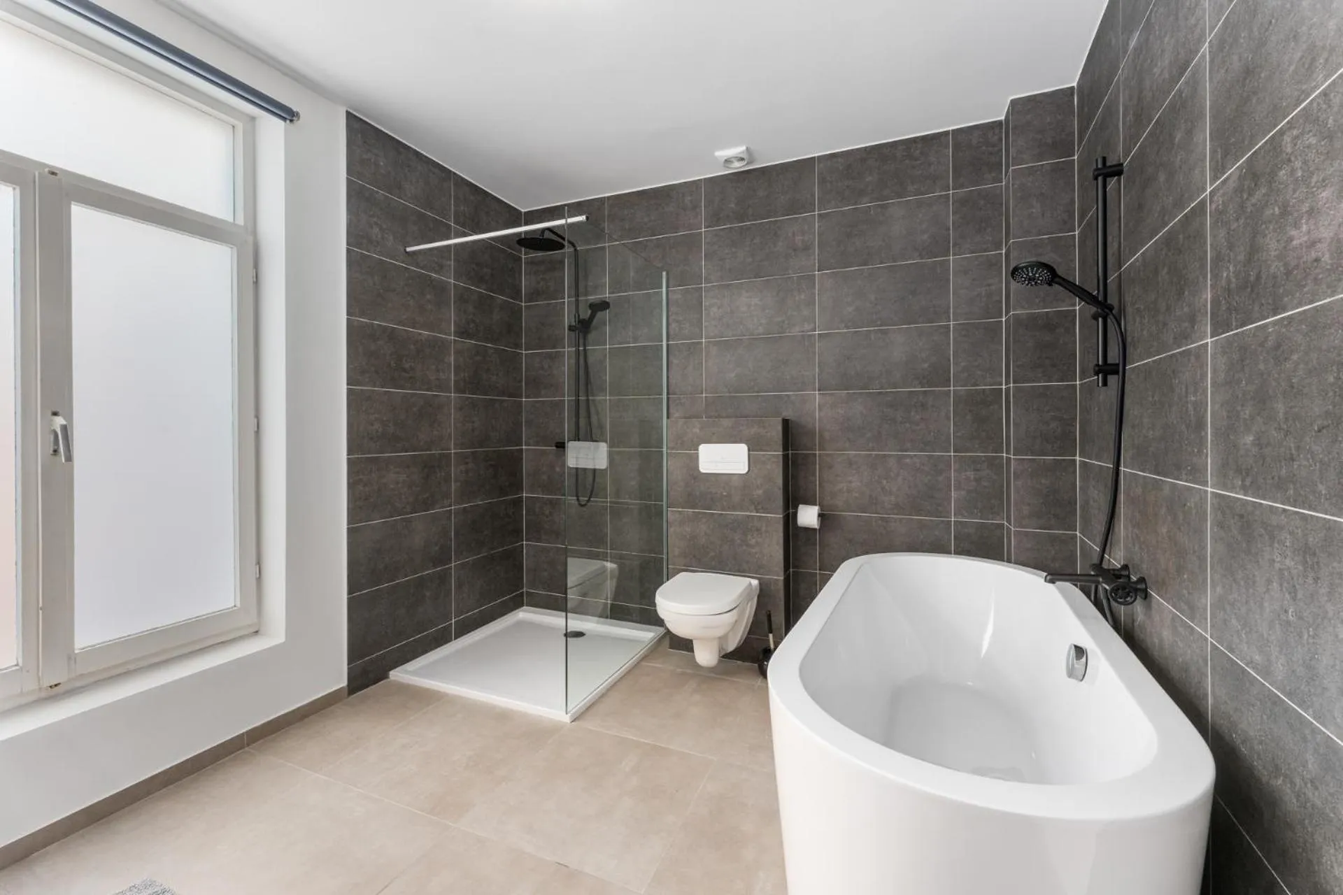 Shower in The Chocolate Suites