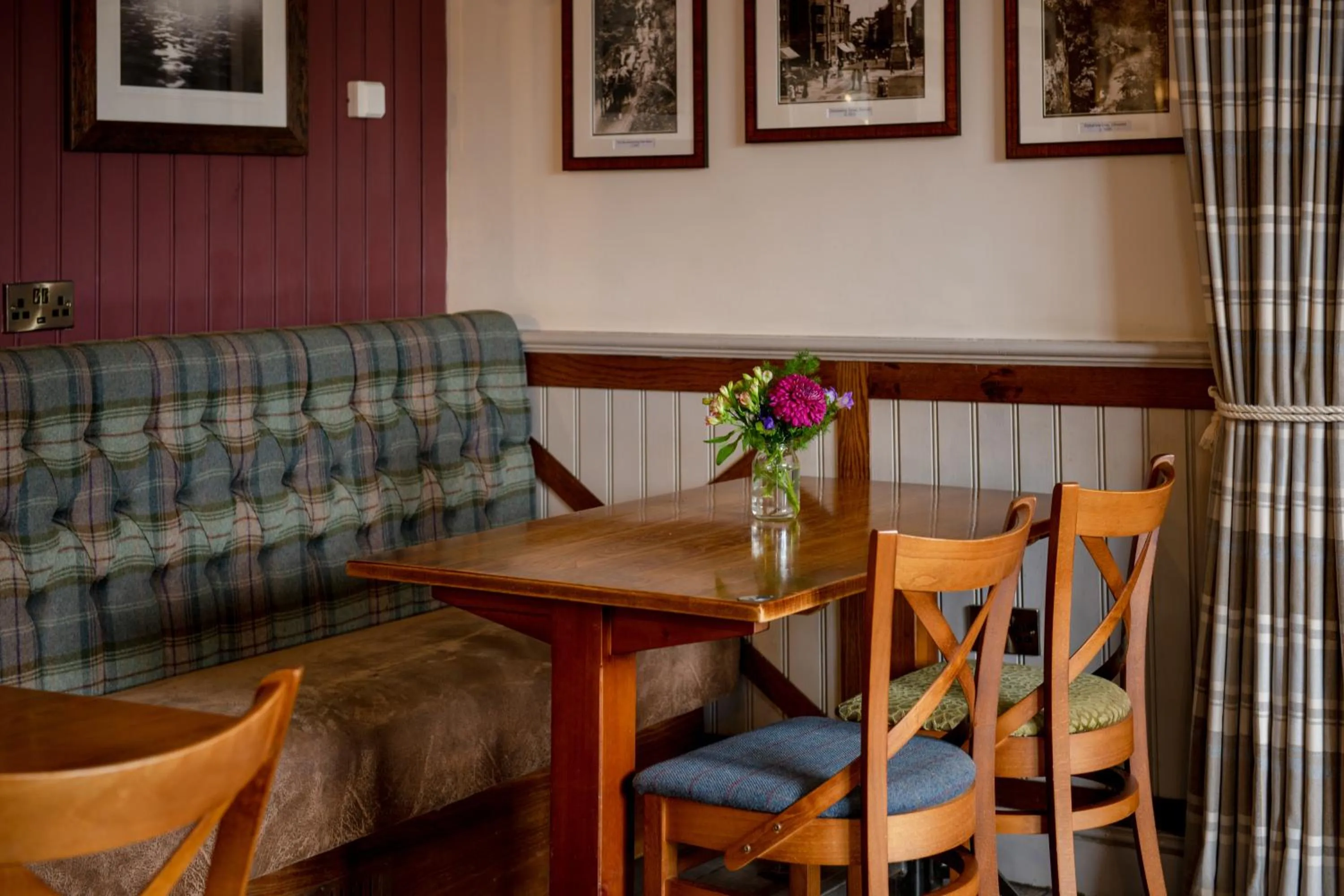 Dining area in The Crown Inn Pooley Bridge