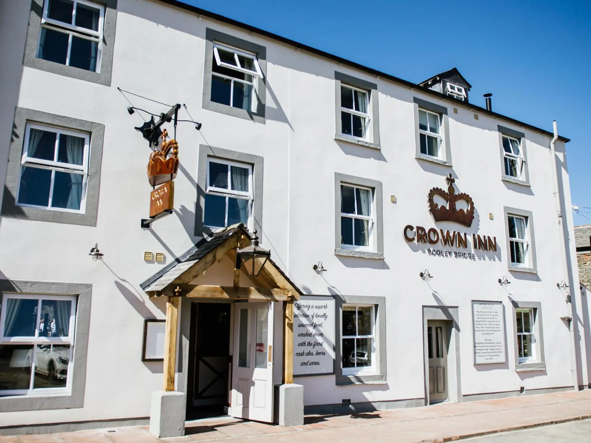 Facade/entrance in The Crown Inn Pooley Bridge