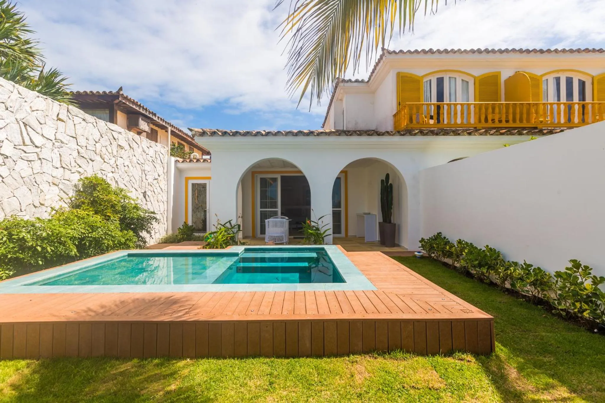 Garden in Villa Raphael