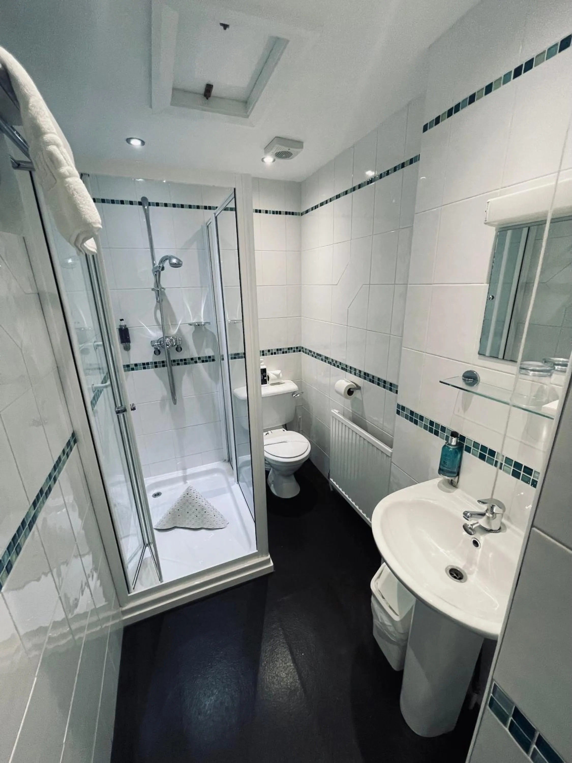 Shower in Merrion Hotel