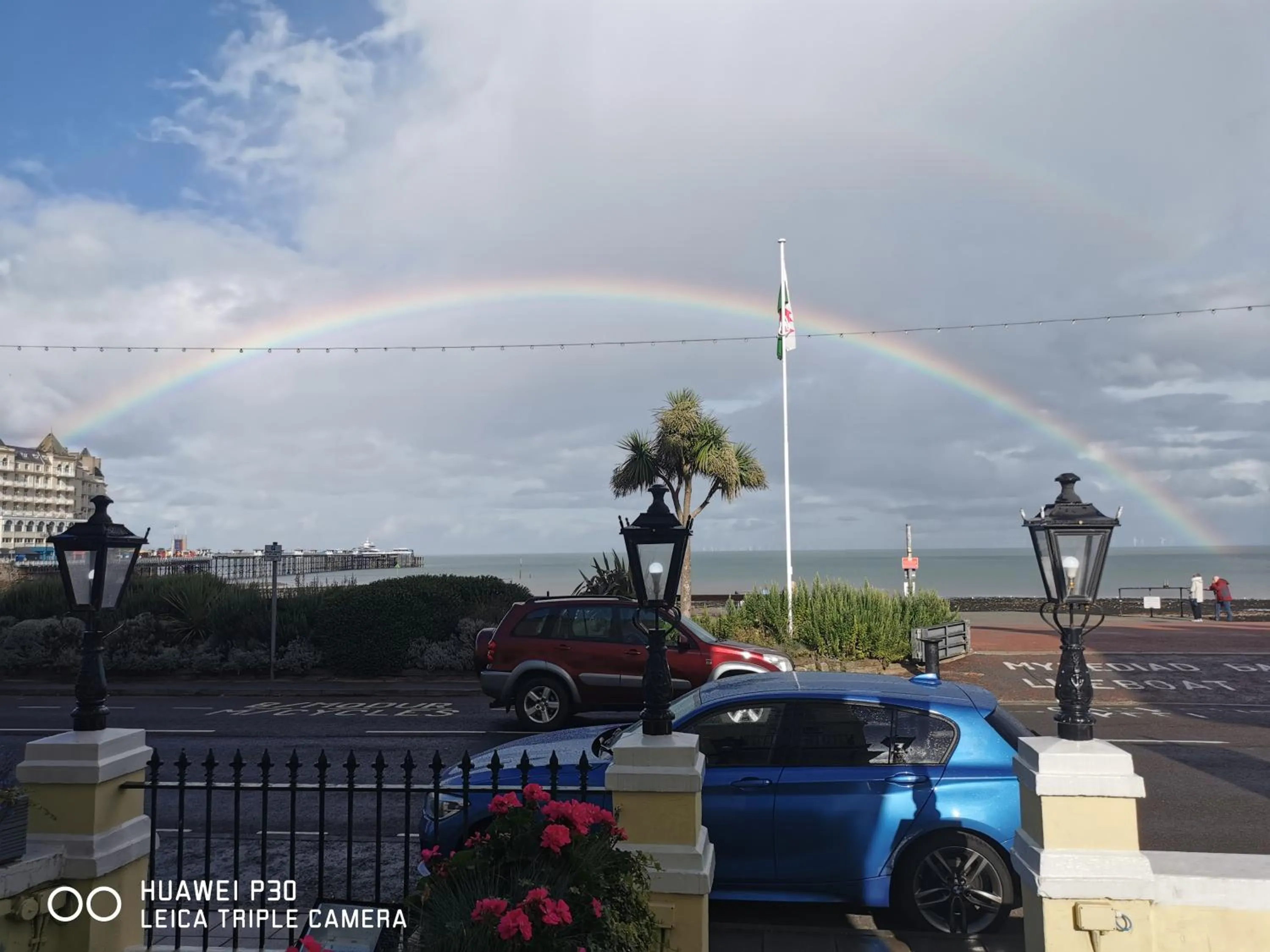 Sea view in Merrion Hotel