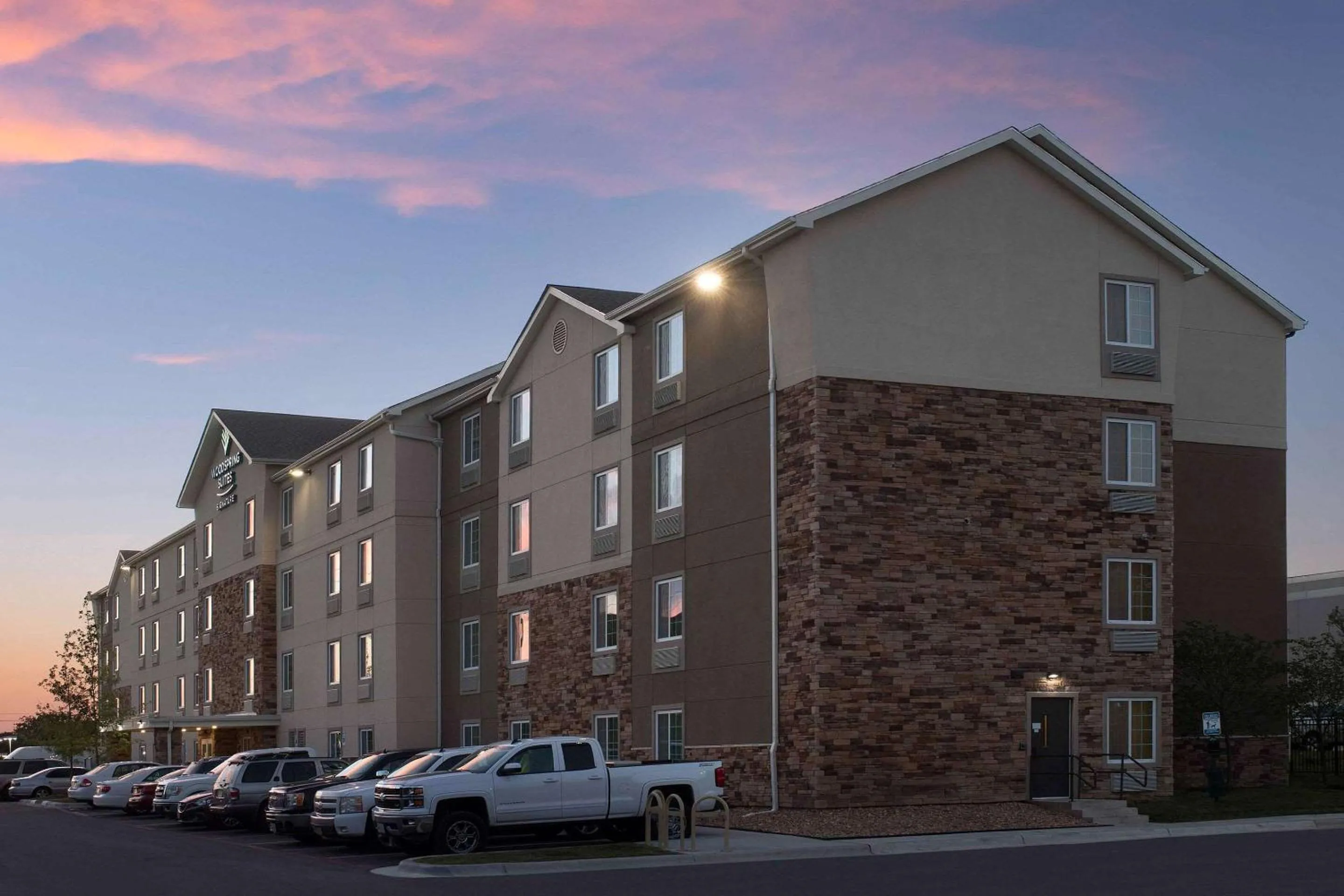 Property building in WoodSpring Suites Austin South Central I-35