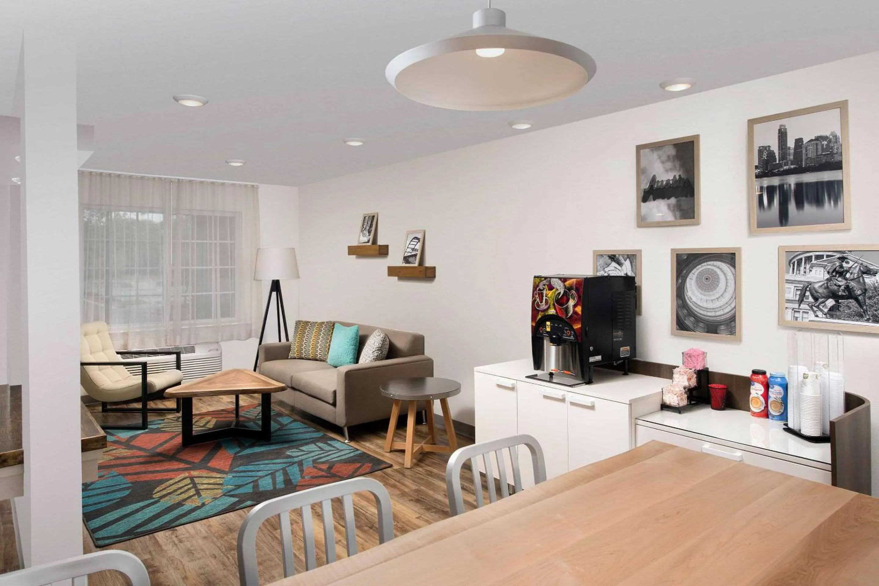 Lobby or reception in WoodSpring Suites Austin South Central I-35