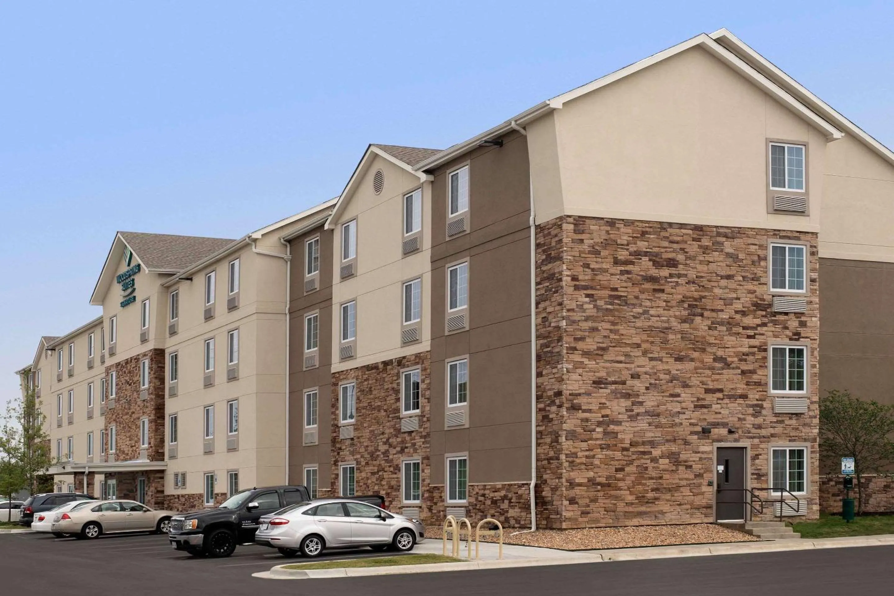 Property building in WoodSpring Suites Austin South Central I-35