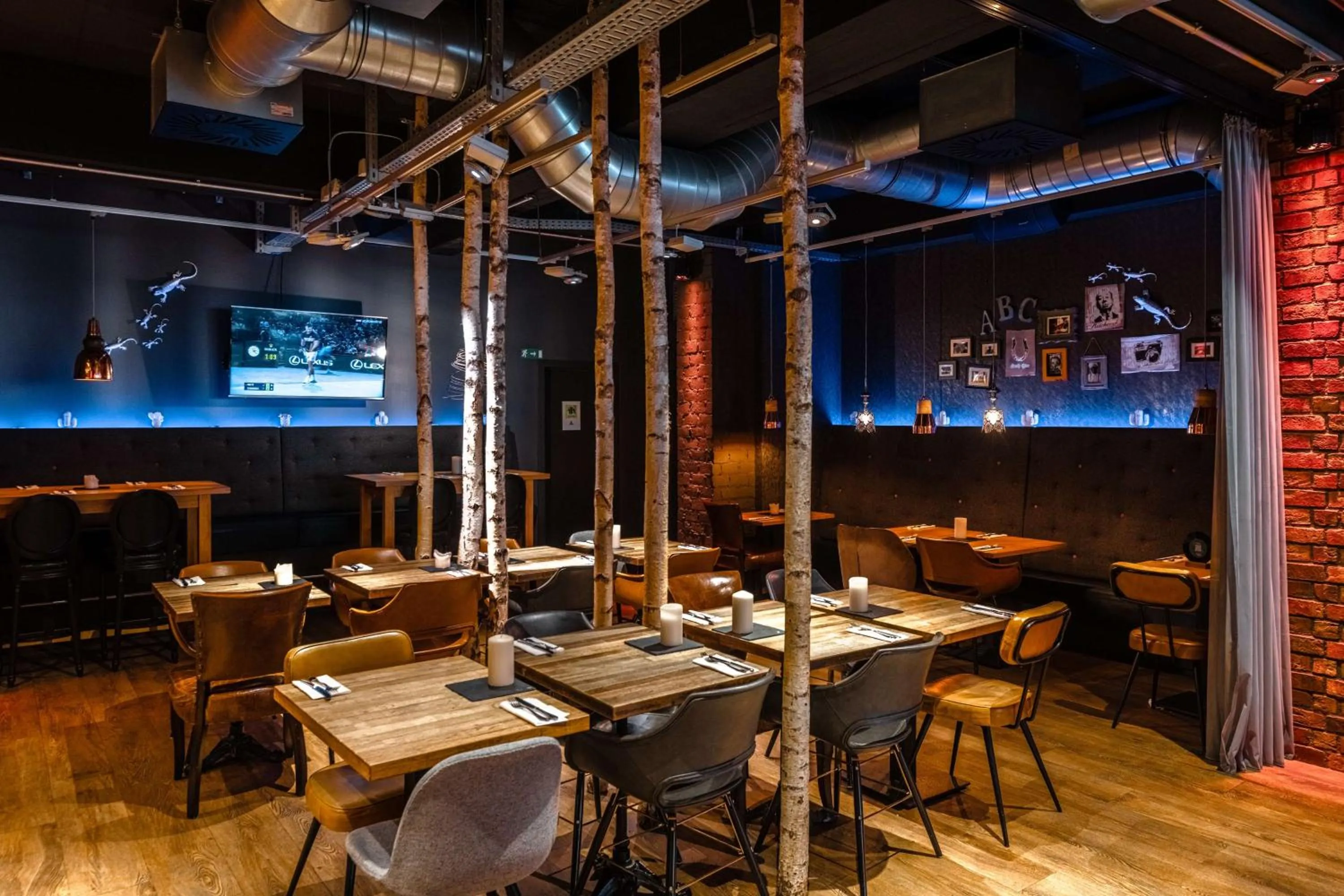 Restaurant/places to eat in pentahotel Liège