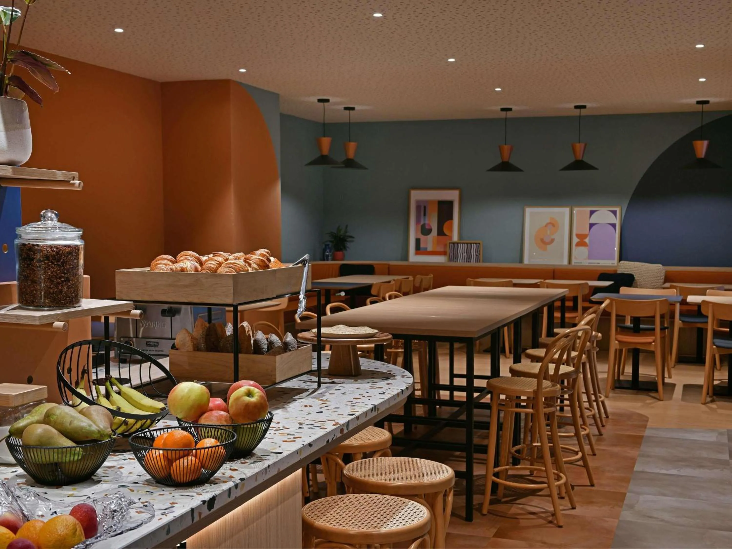 Breakfast in Ibis Styles Charleroi Airport Aero 44