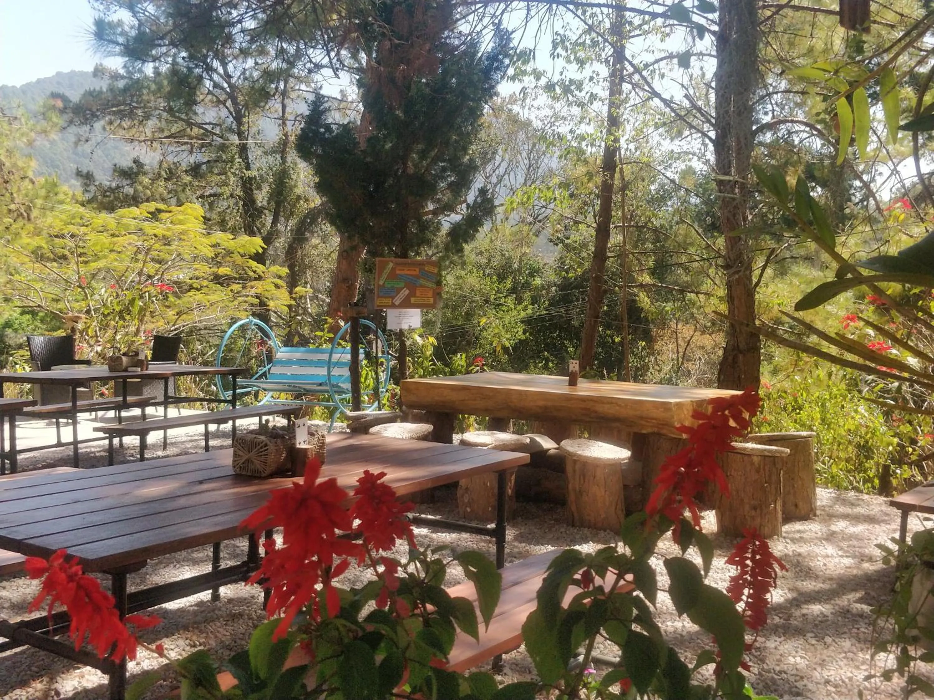 Patio in Hillock Villa