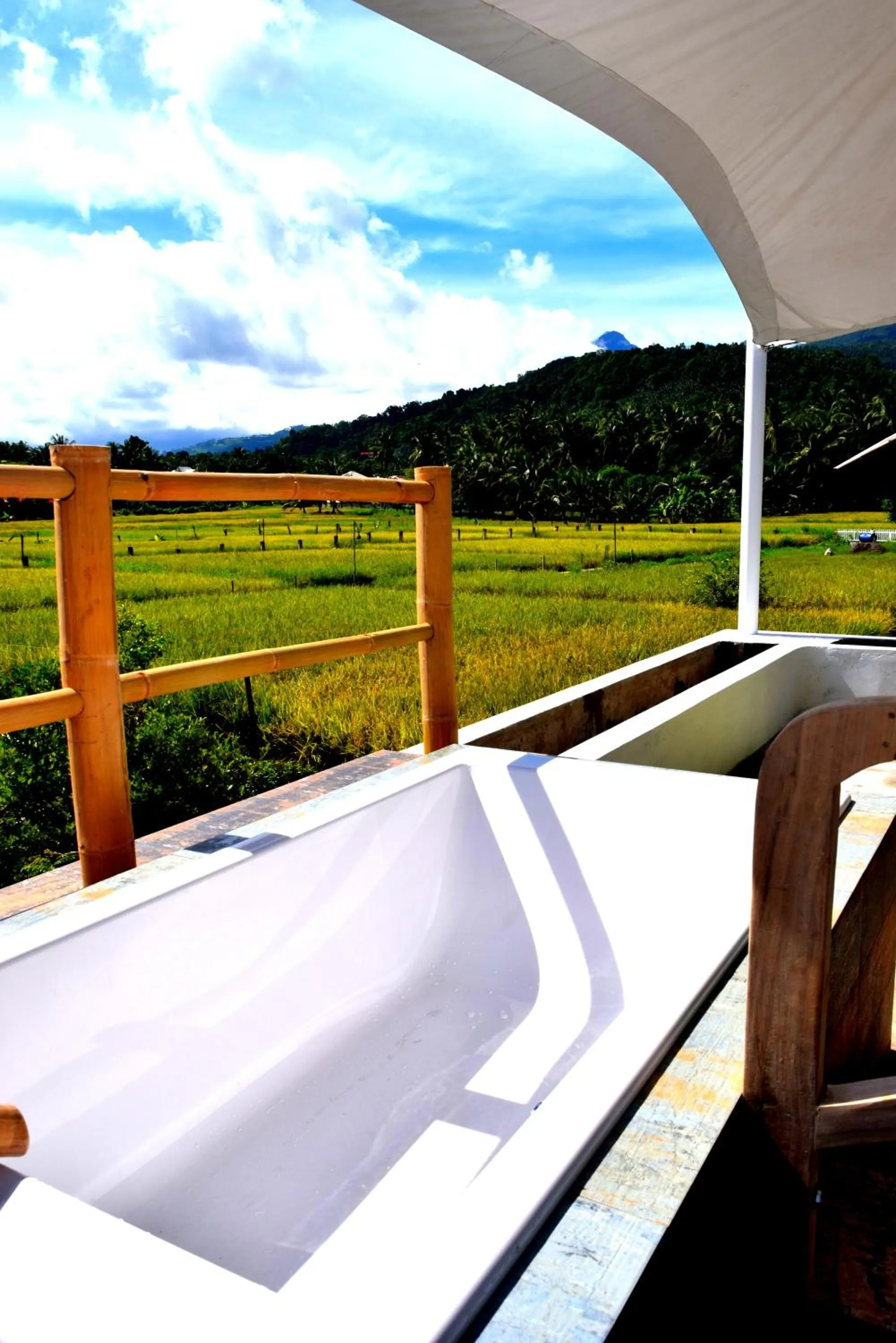 Mountain view in Guerrera Rice Paddy Villas