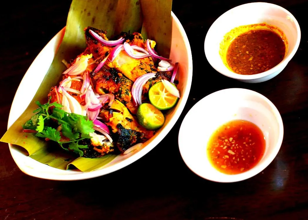 Food close-up in Guerrera Rice Paddy Villas