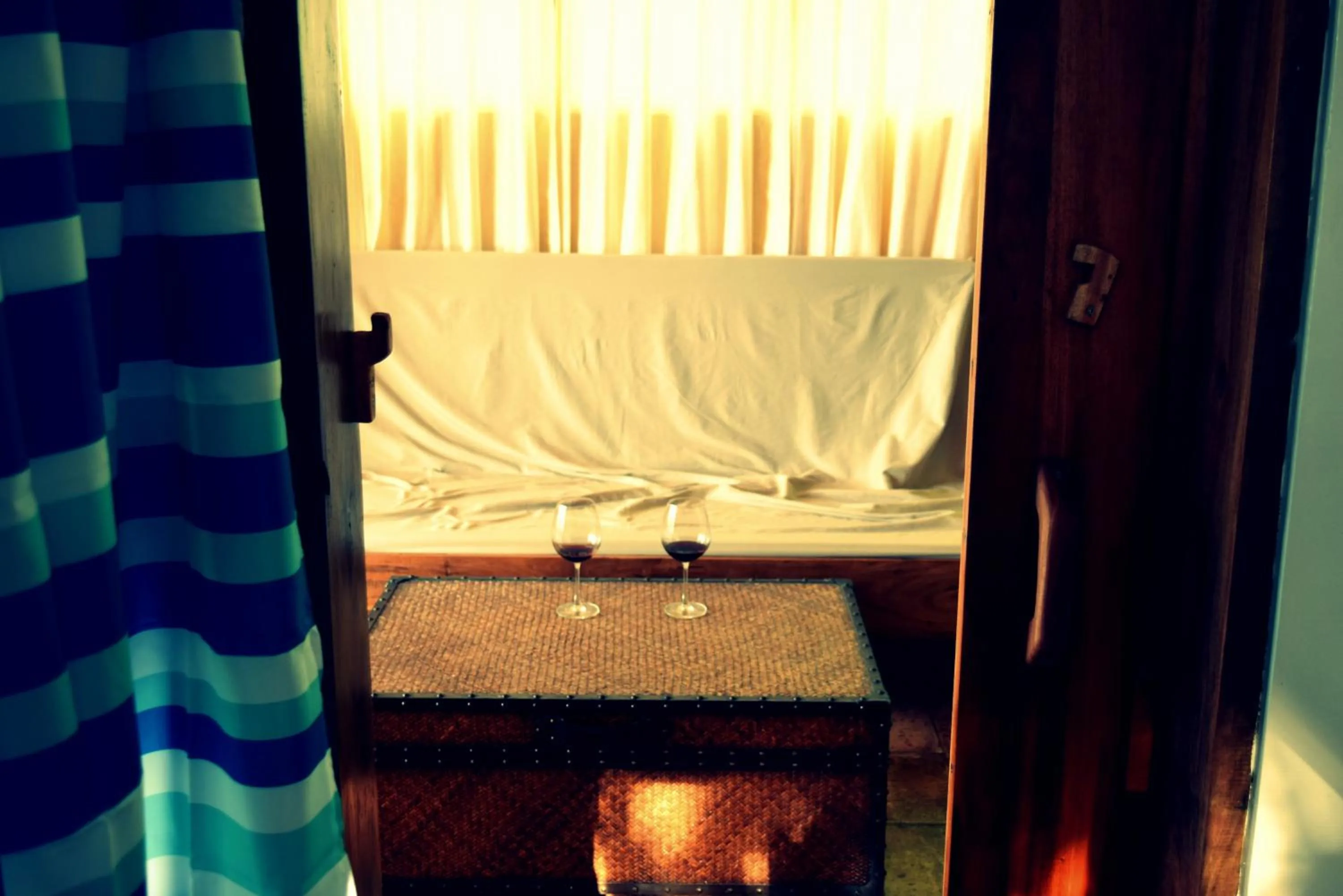 Decorative detail, Bed in Guerrera Rice Paddy Villas