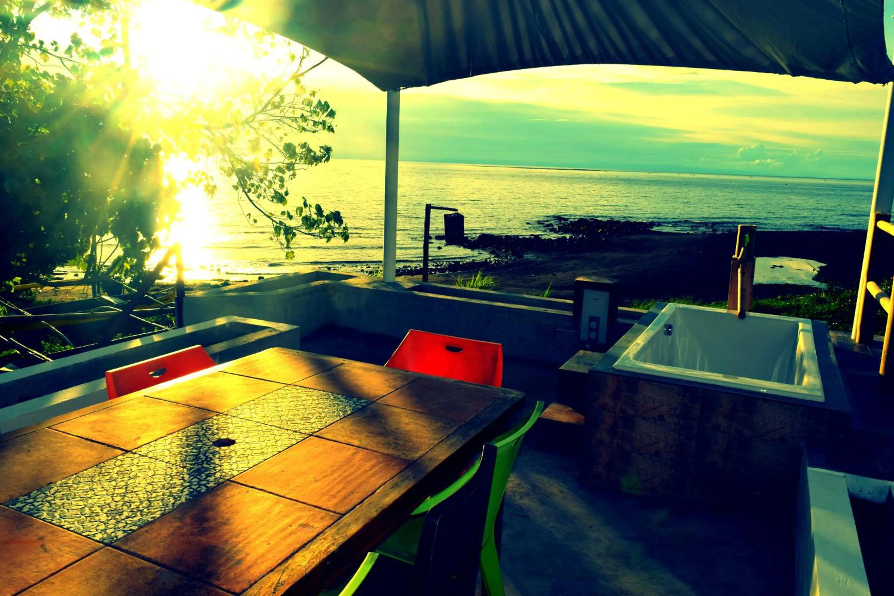 Sea view in Guerrera Rice Paddy Villas