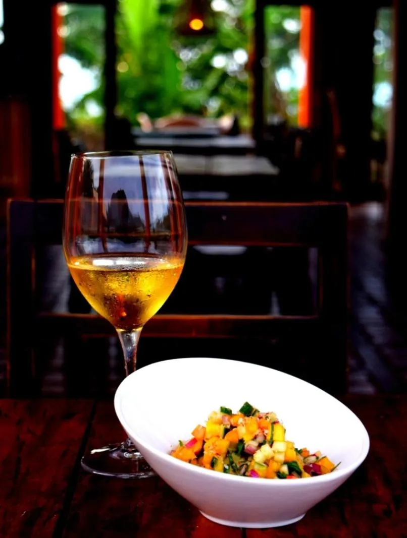 Food close-up in Guerrera Rice Paddy Villas