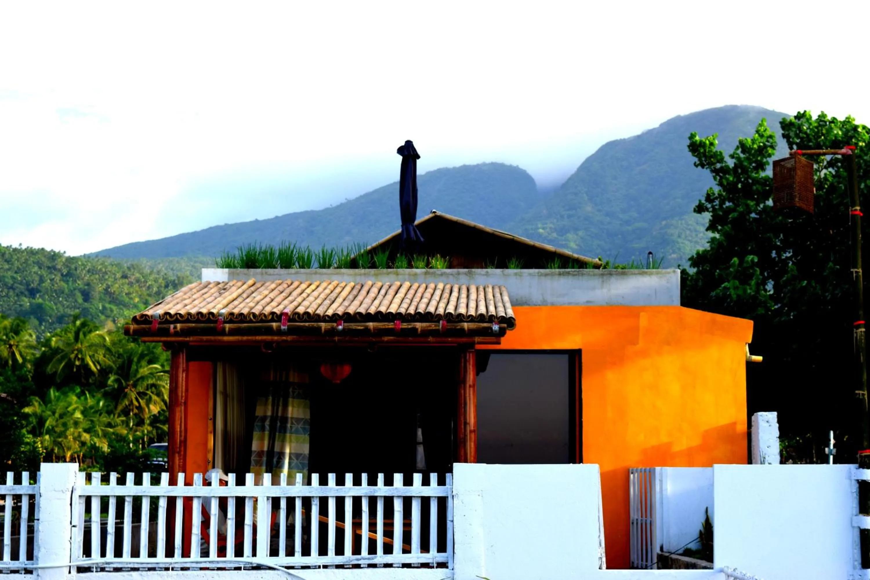 Patio in Guerrera Rice Paddy Villas