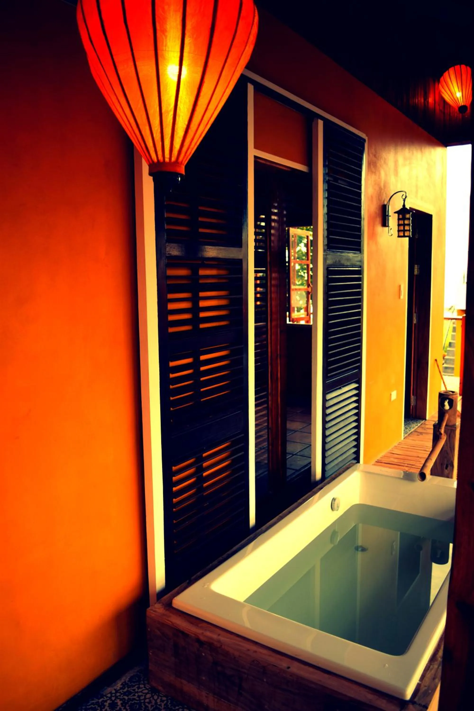 Balcony/Terrace in Guerrera Rice Paddy Villas