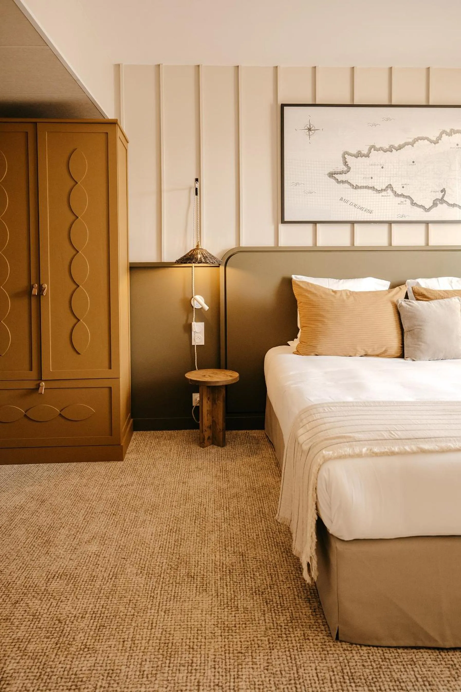 Bed in Maison LE GOYEN & Spa