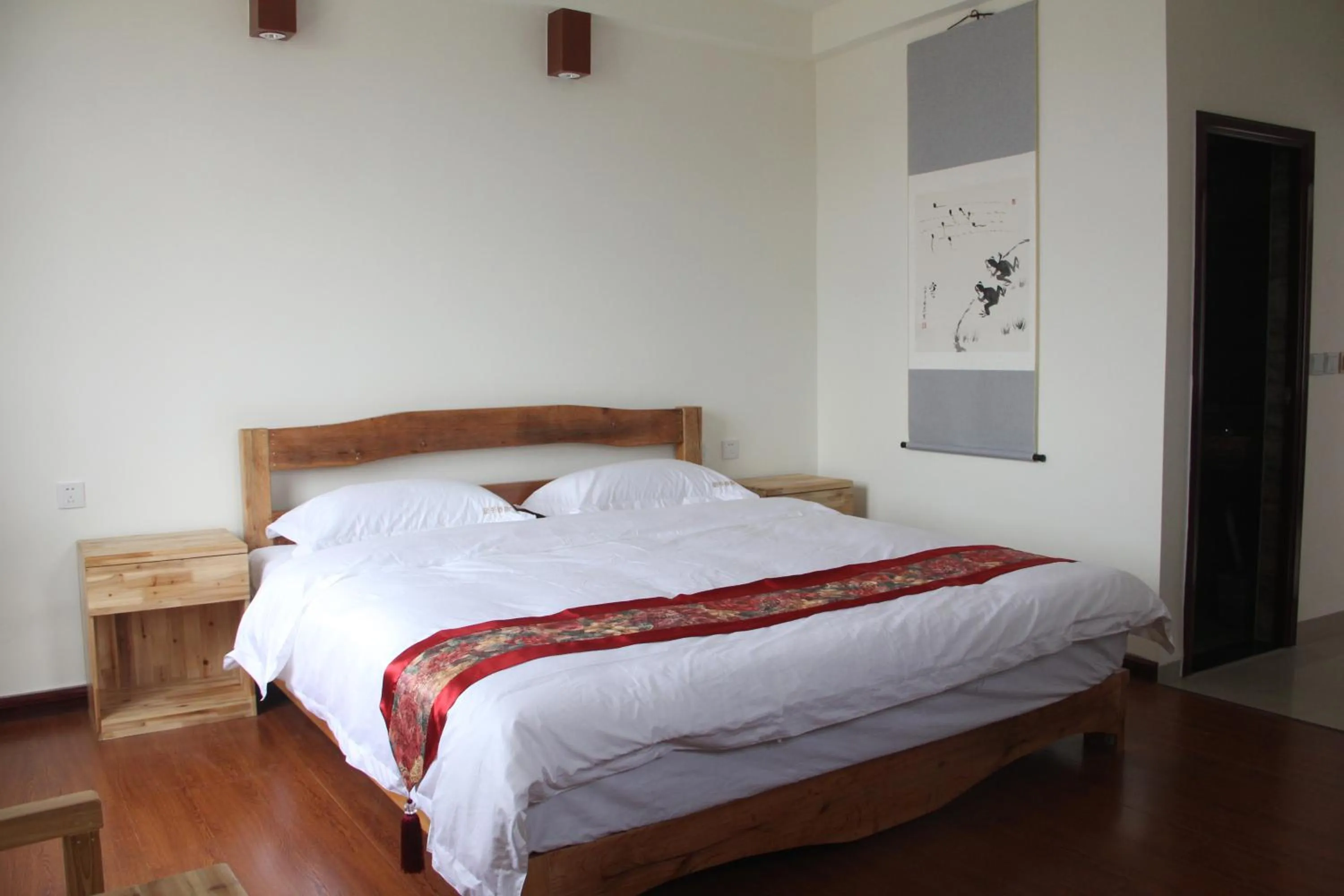 Bed in Han Shu Xiang Yuan Hostel