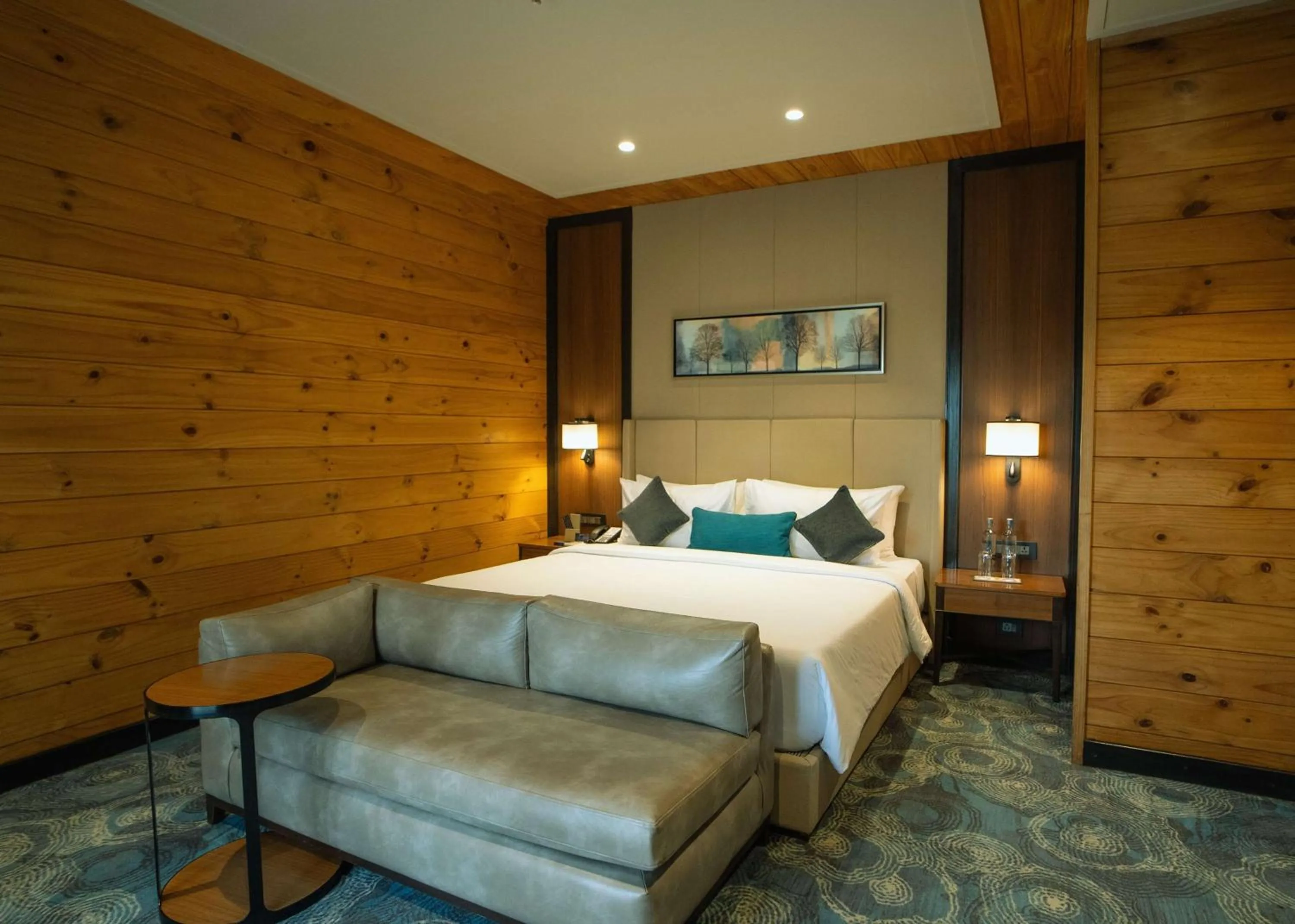 Photo of the whole room, Bed in Radisson Blu Resort Dharamshala