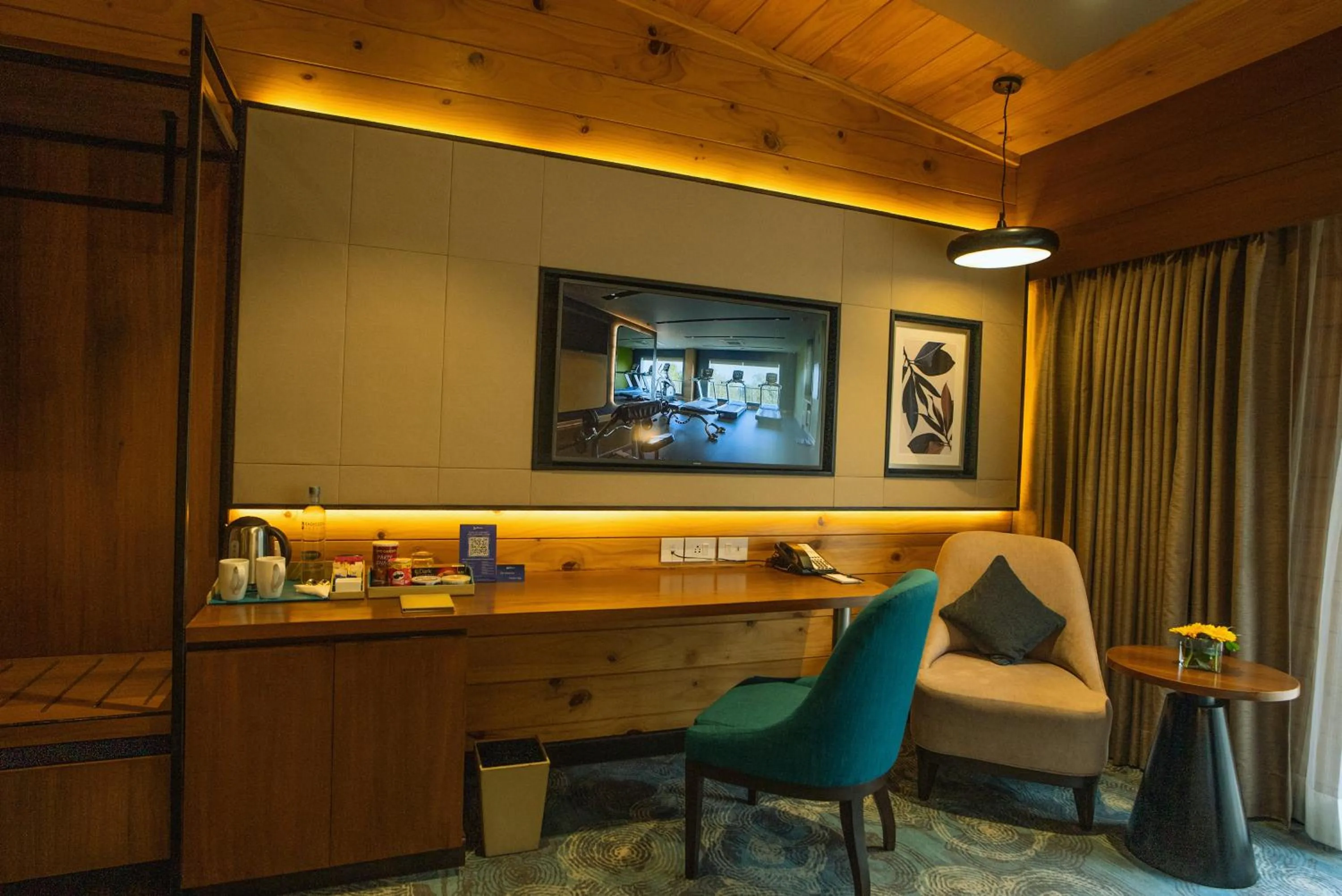 TV and multimedia in Radisson Blu Resort Dharamshala