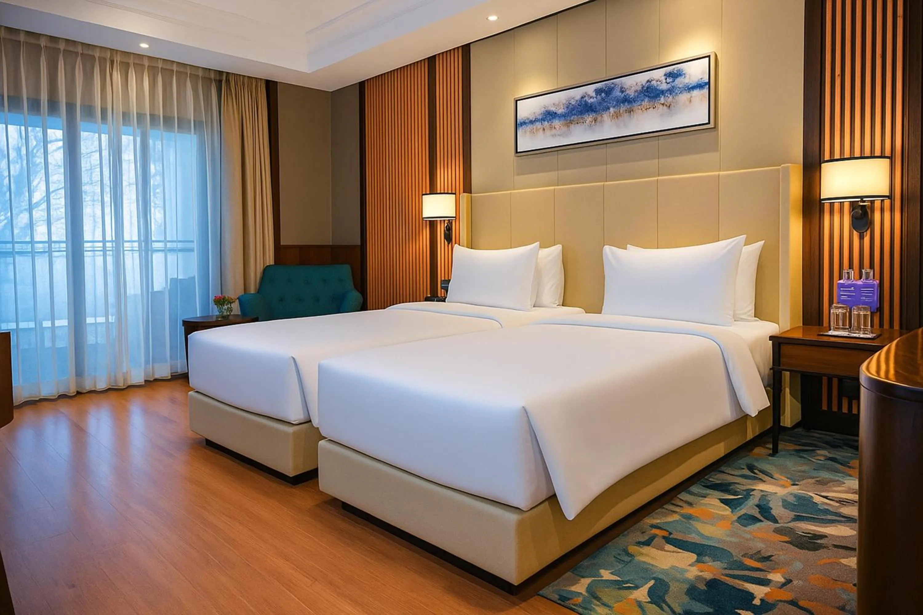 Bedroom, Bed in Radisson Blu Resort Dharamshala