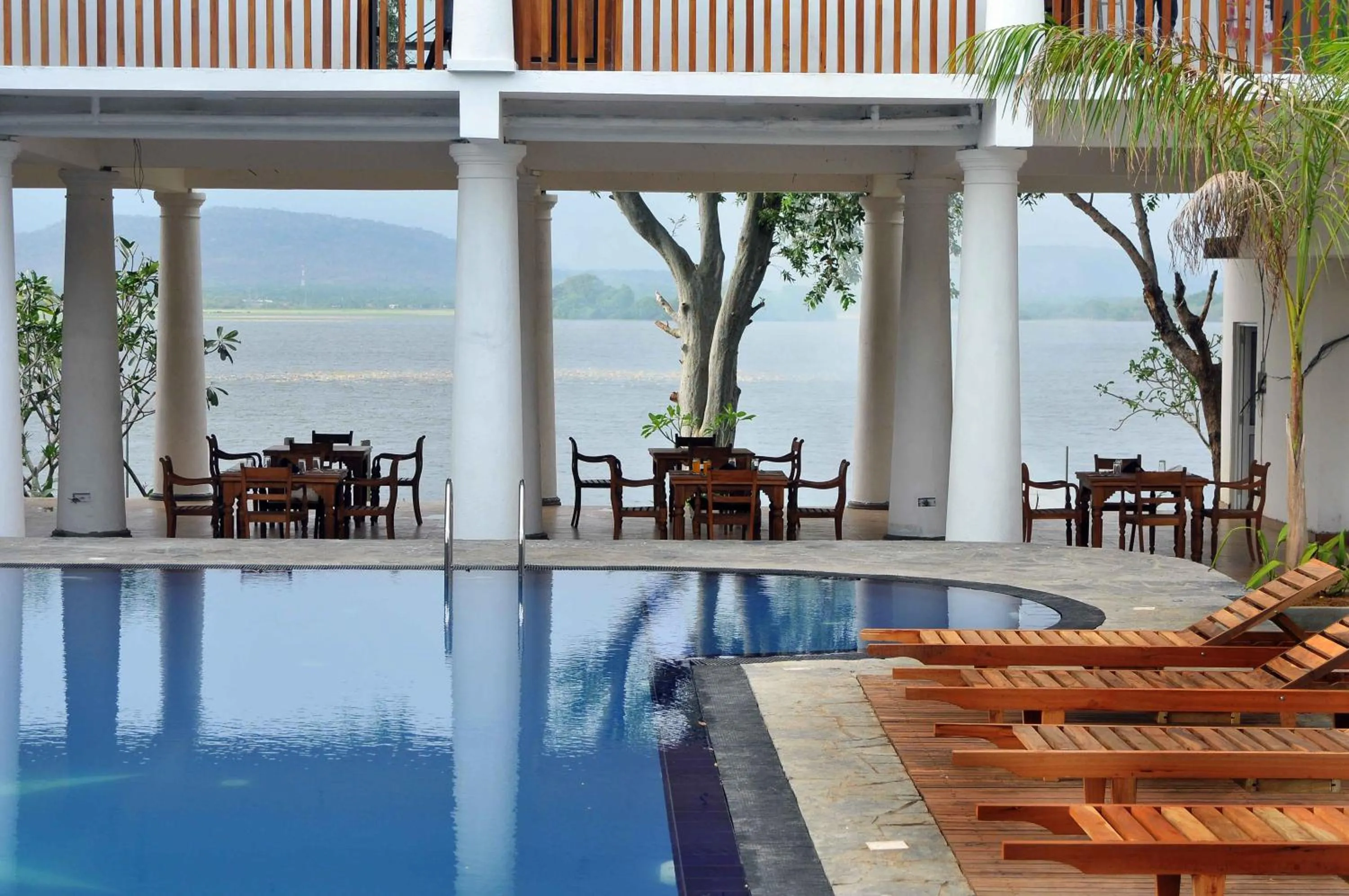 Lake view in Yala Oga Reach Hotel