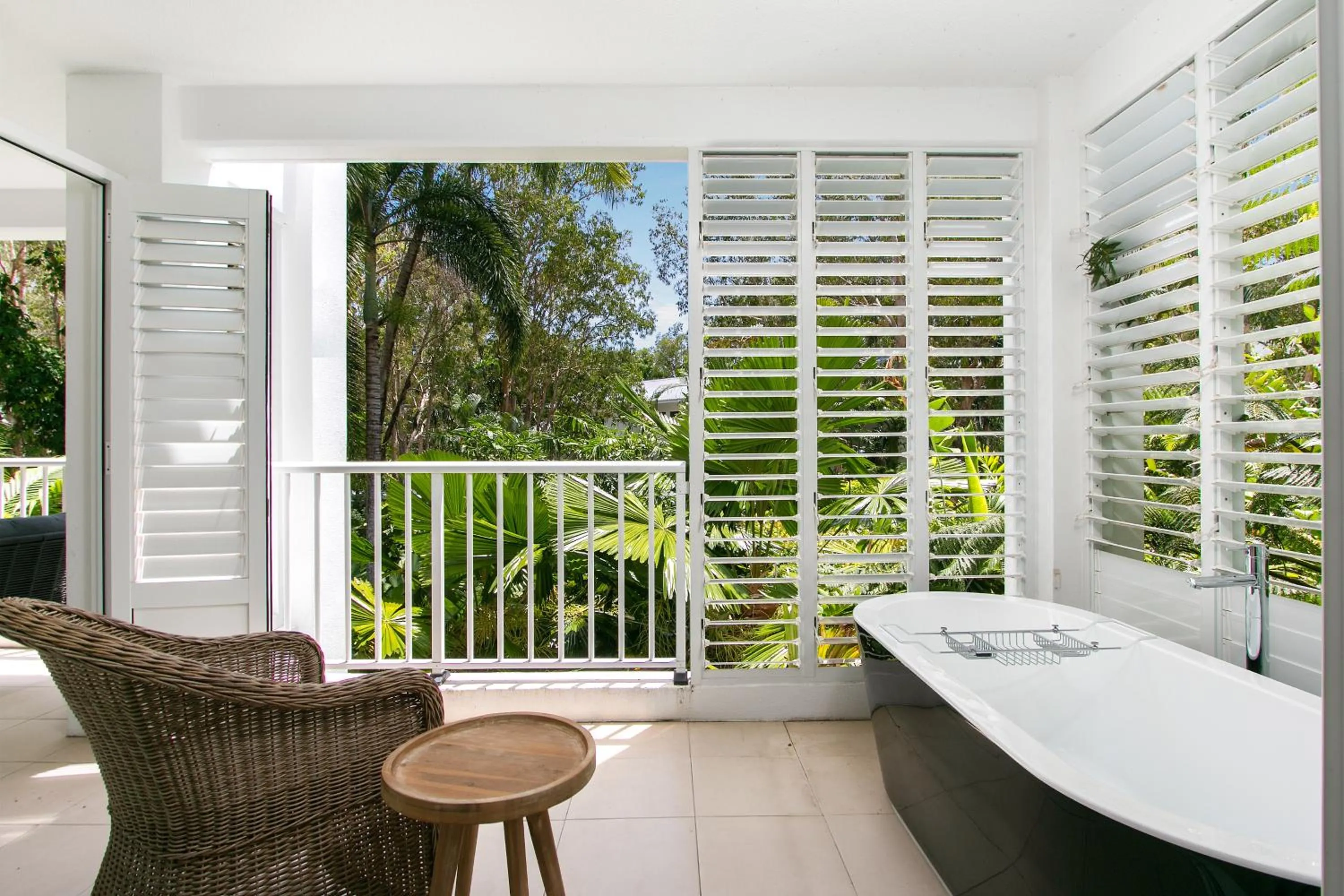Balcony/Terrace in Elysium Private Apartments at Beach Club & Spa