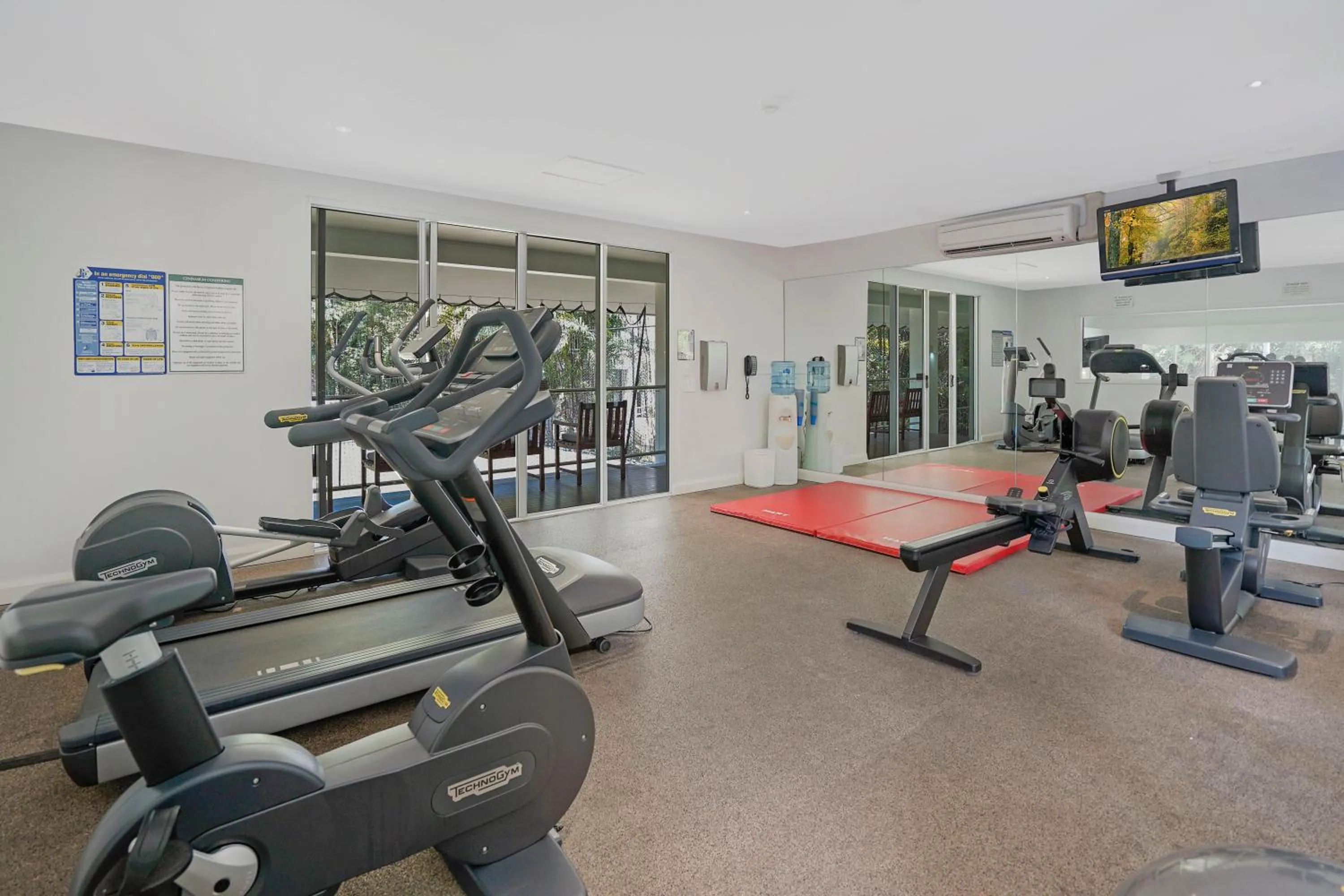 Fitness centre/facilities in Elysium Private Apartments at Beach Club & Spa