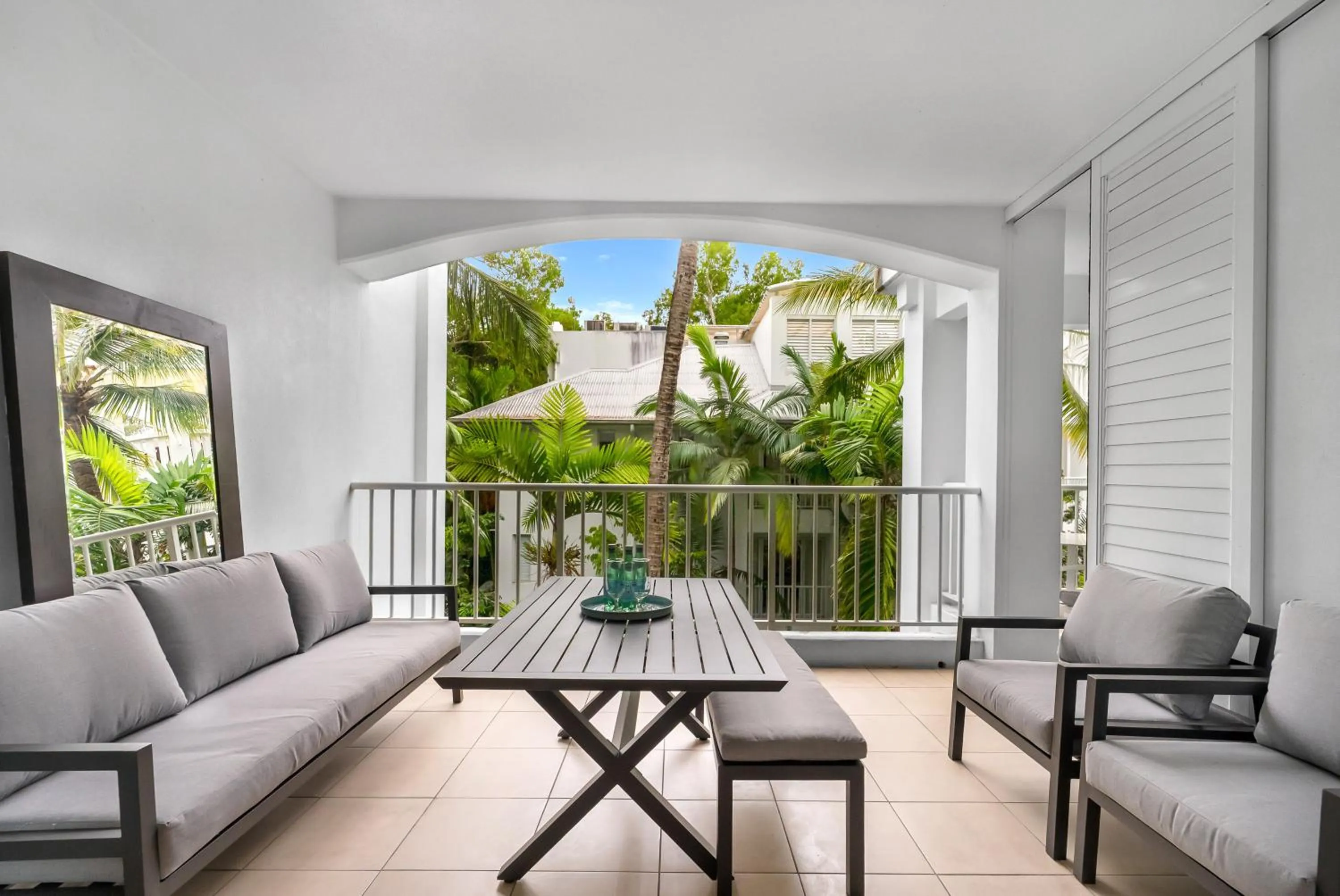 Balcony/Terrace in Elysium Private Apartments at Beach Club & Spa