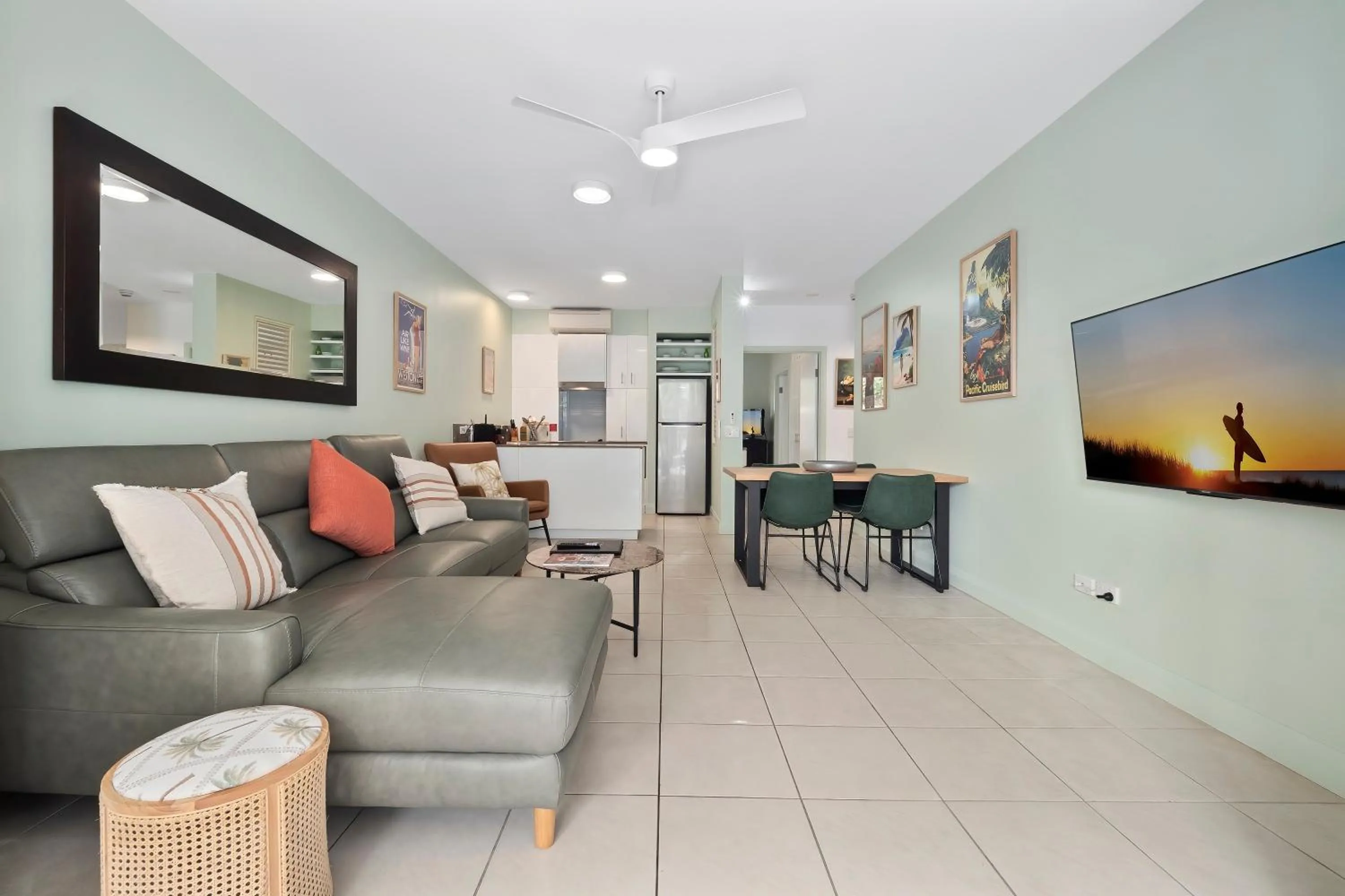 Kitchen or kitchenette in Elysium Private Apartments at Beach Club & Spa