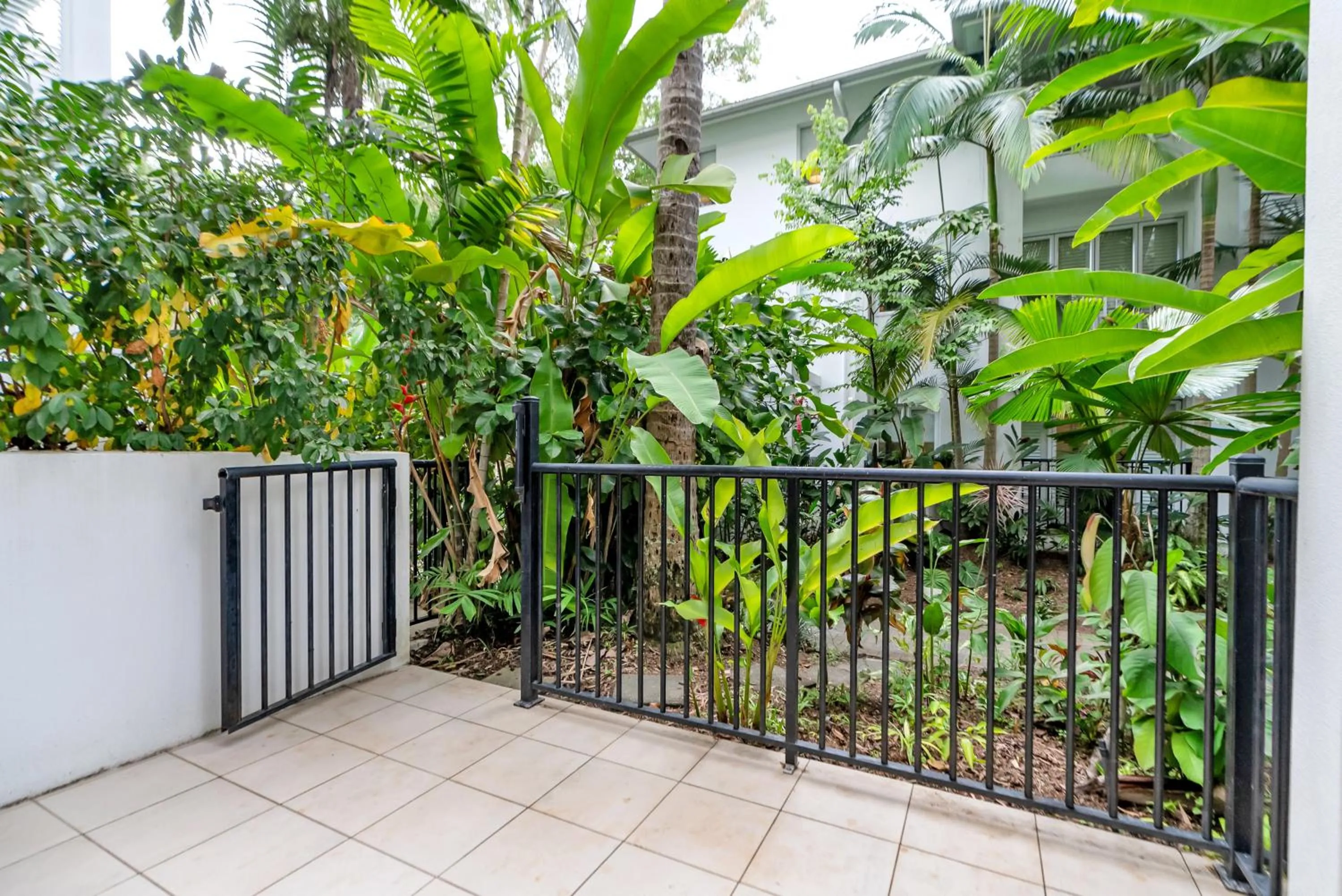 Patio in Elysium Private Apartments at Beach Club & Spa