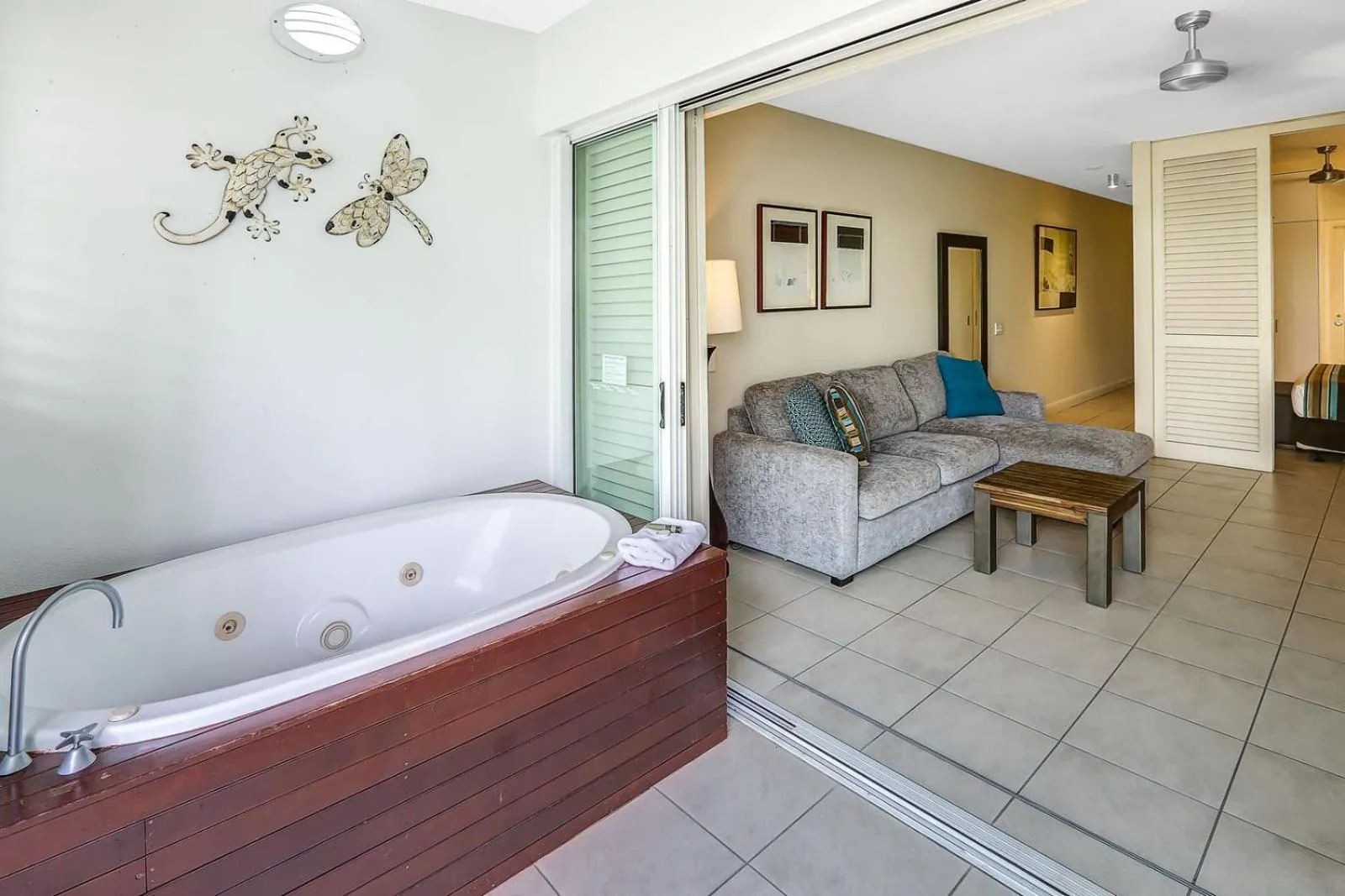 Balcony/Terrace in Elysium Private Apartments at Beach Club & Spa