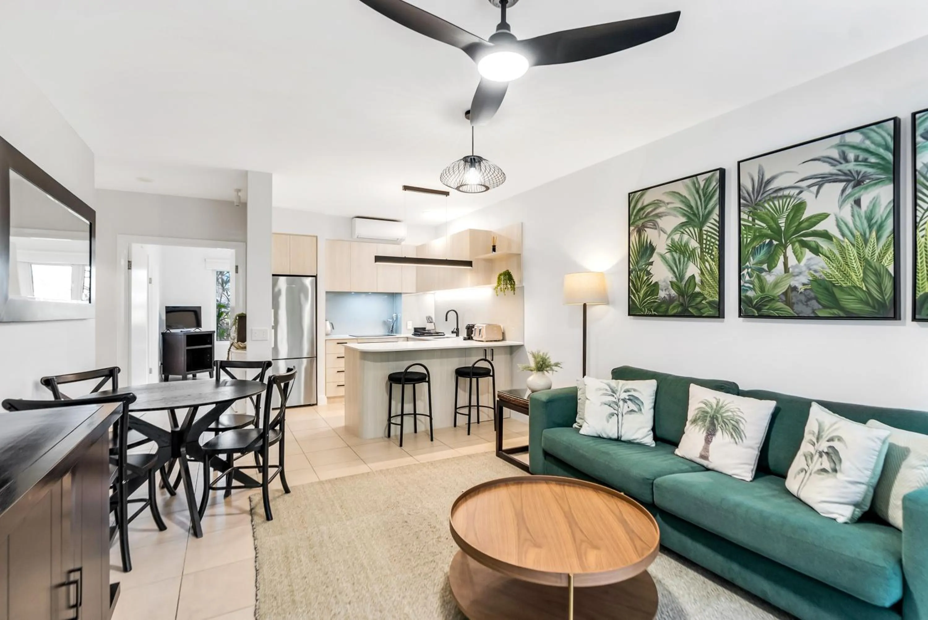 Kitchen or kitchenette in Elysium Private Apartments at Beach Club & Spa