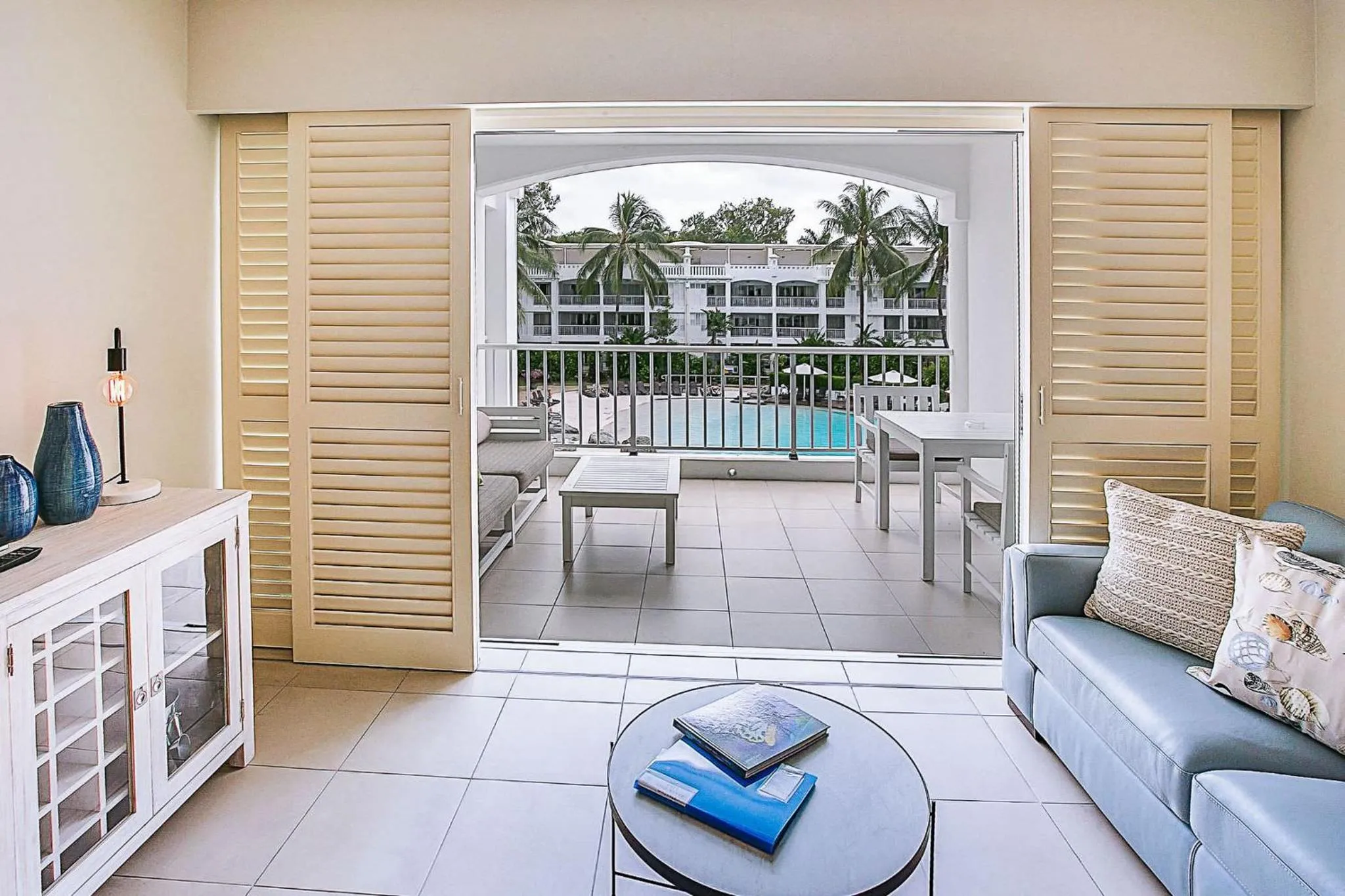 Living room in Elysium Private Apartments at Beach Club & Spa