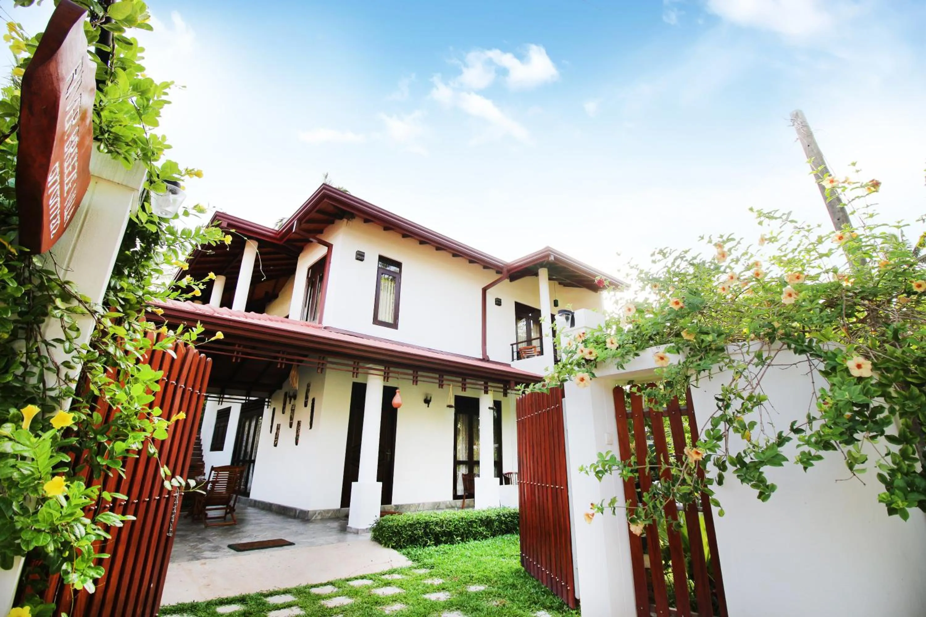 Facade/entrance, Property Building in River Breeze Villa Bentota