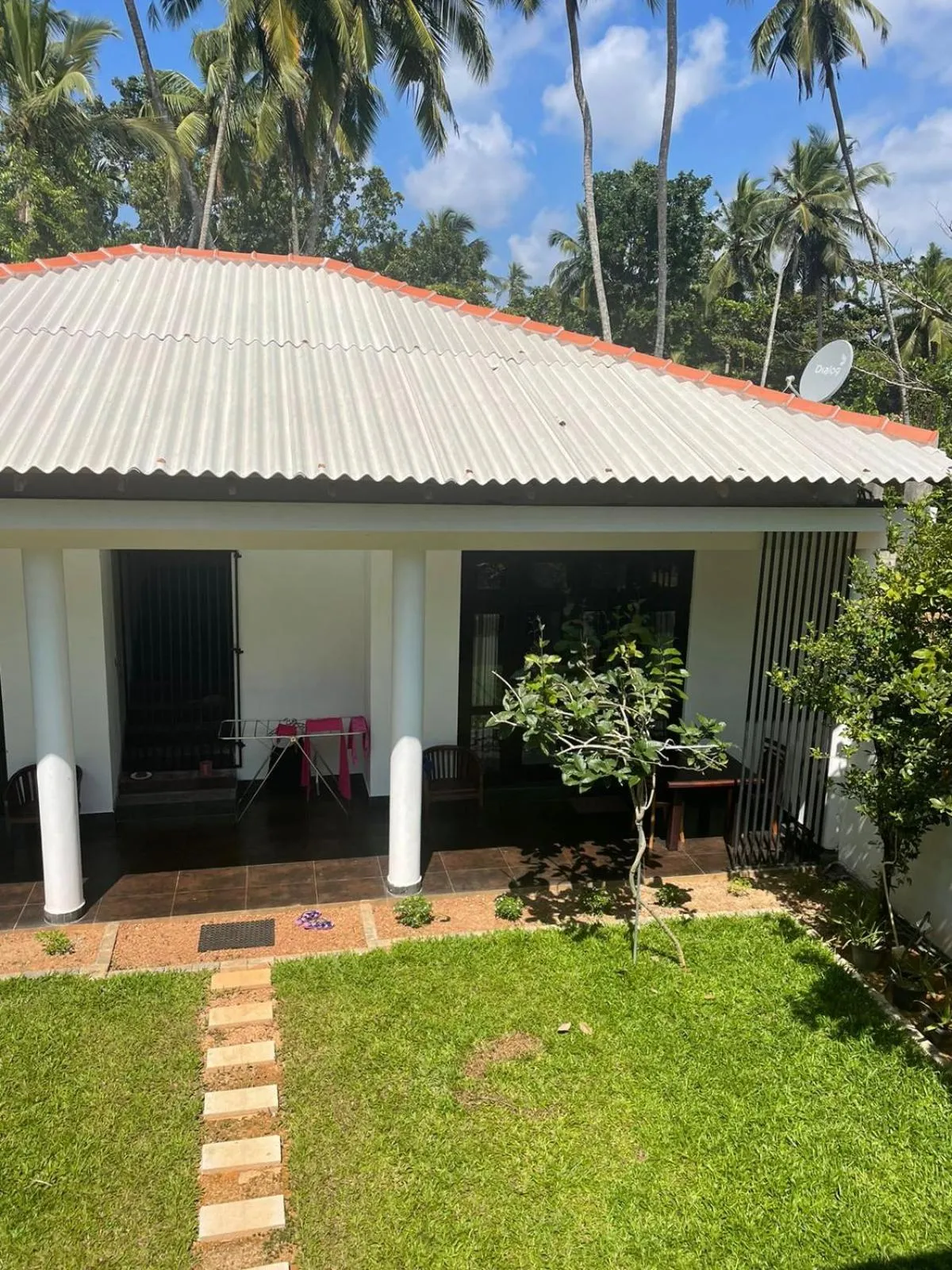 Garden in River Breeze Villa Bentota