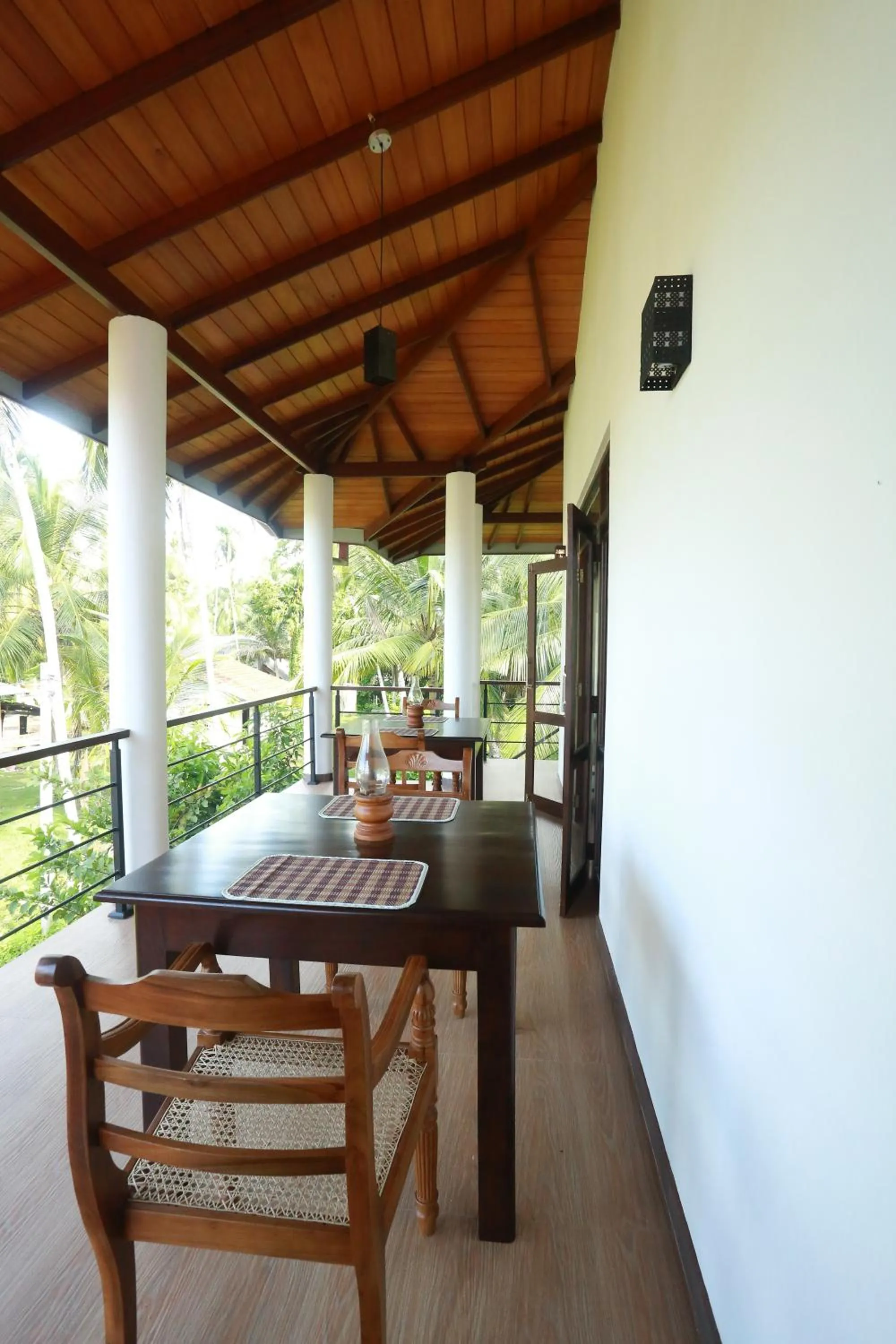 Balcony/Terrace in River Breeze Villa Bentota