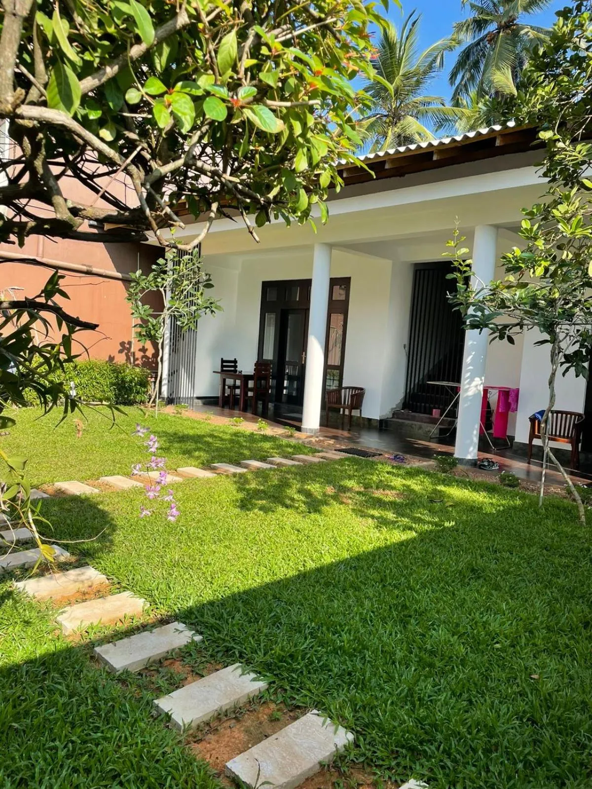 Garden in River Breeze Villa Bentota