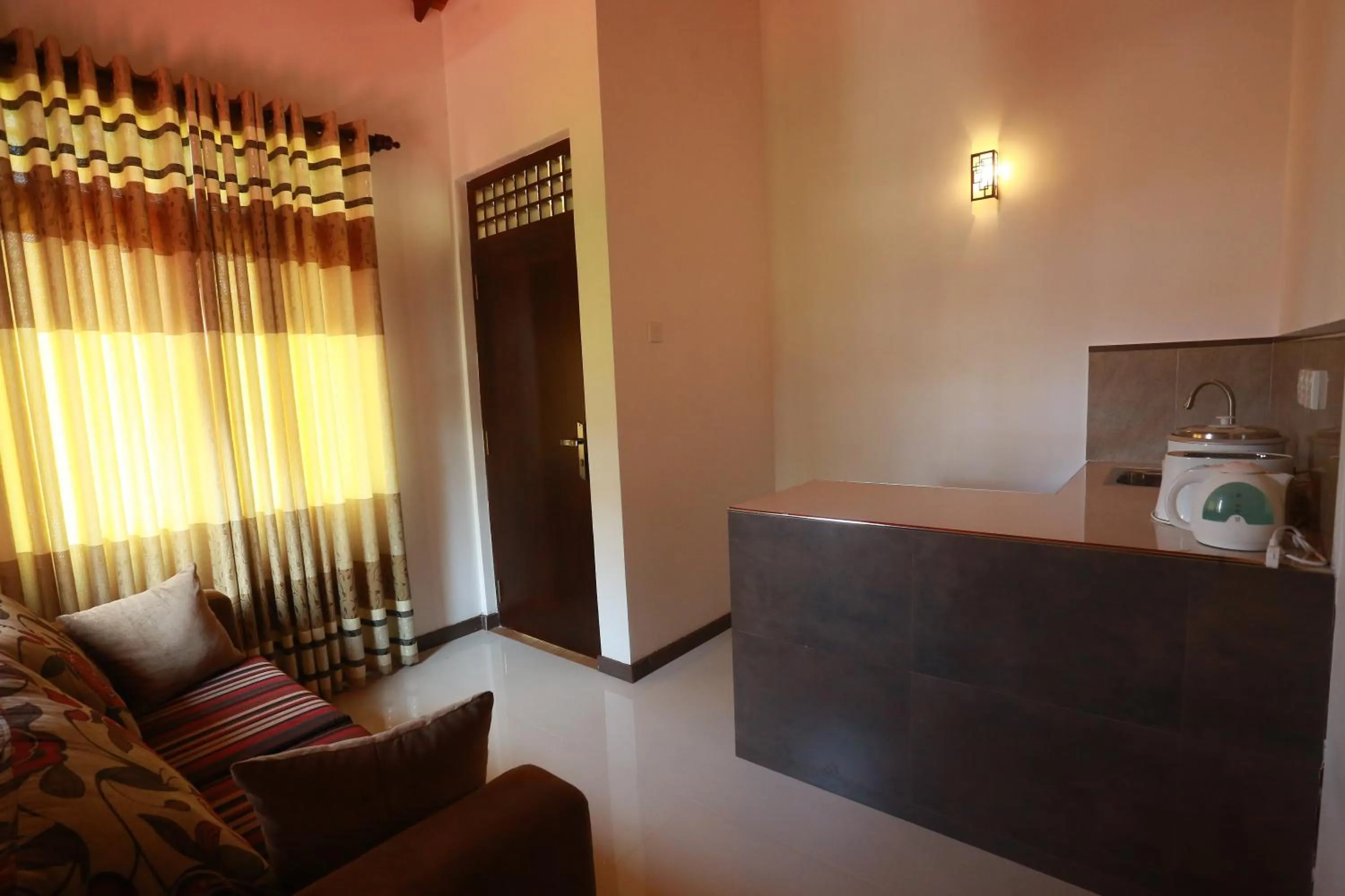 Kitchen or kitchenette in River Breeze Villa Bentota