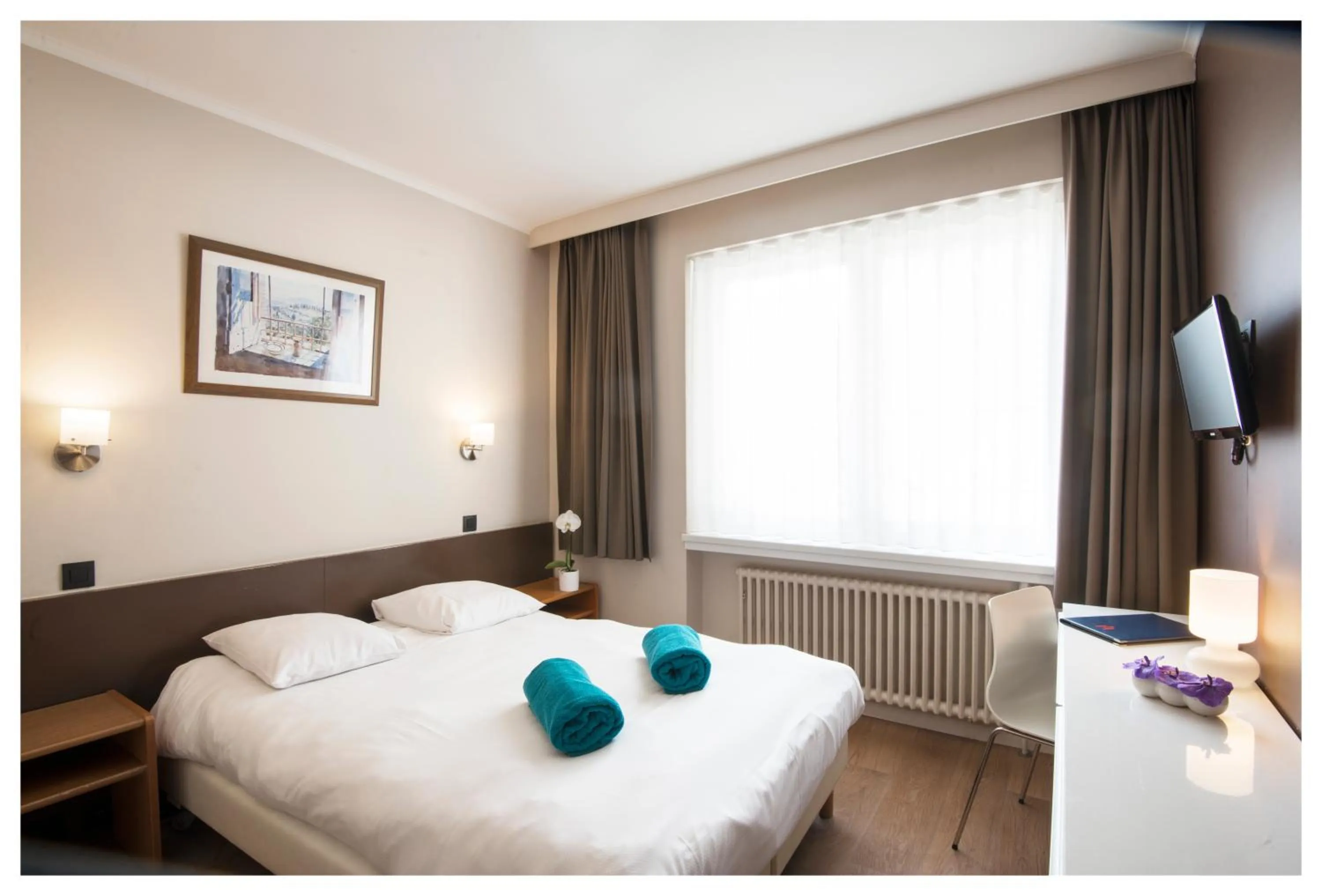 Photo of the whole room, Bed in Hotel Ter Streep