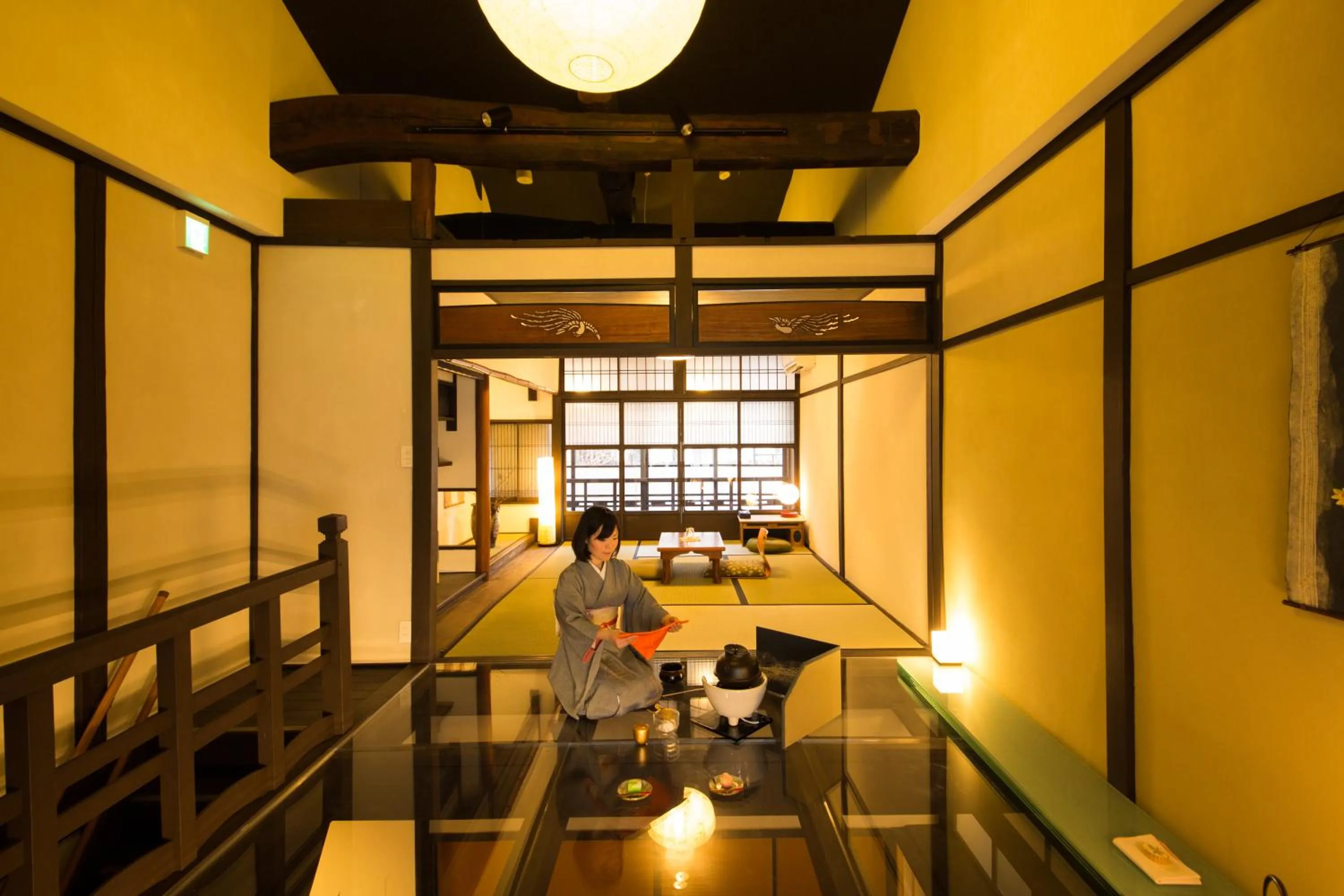 Photo of the whole room in Kiraku Kyoto Aneyakoji