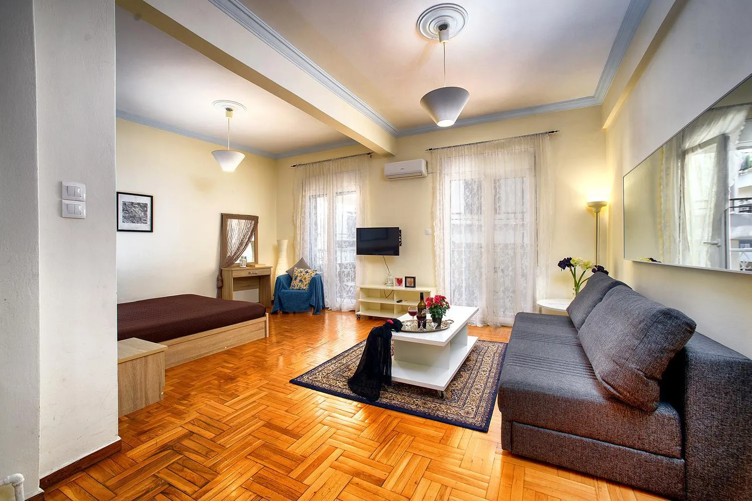 TV and multimedia in Acropolis Lovely Flat in Plaka