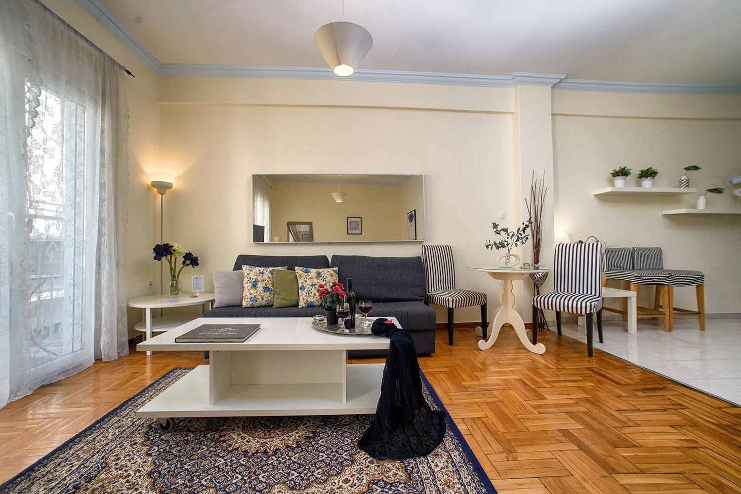 Living room in Acropolis Lovely Flat in Plaka