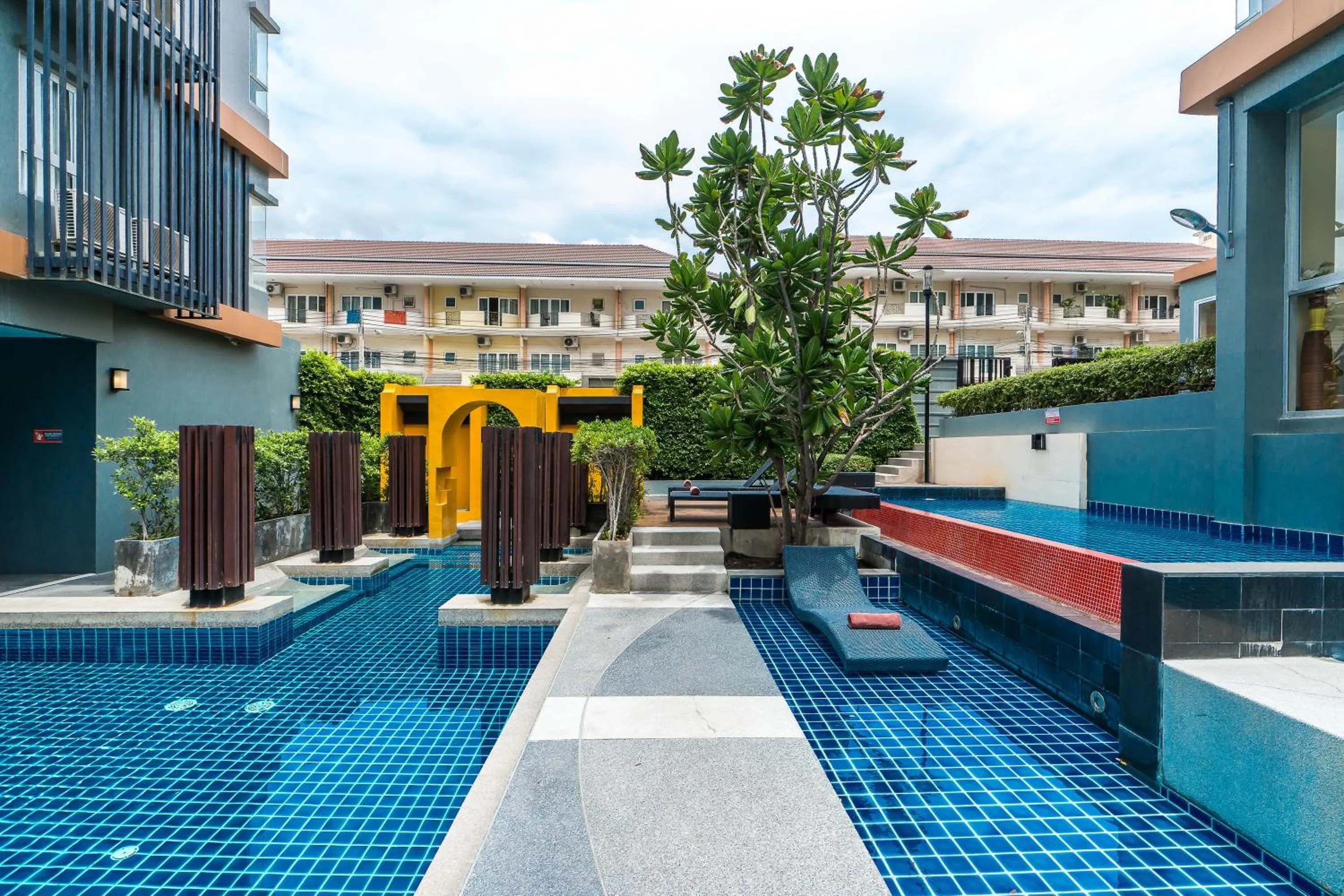 Swimming pool in The Grass Serviced Suites