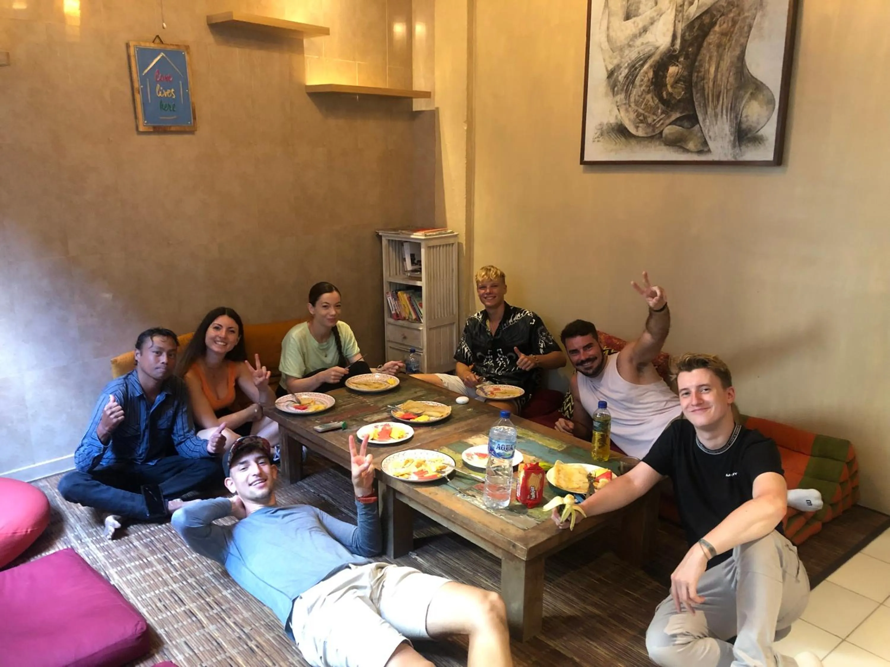 Breakfast in Aru House Ubud